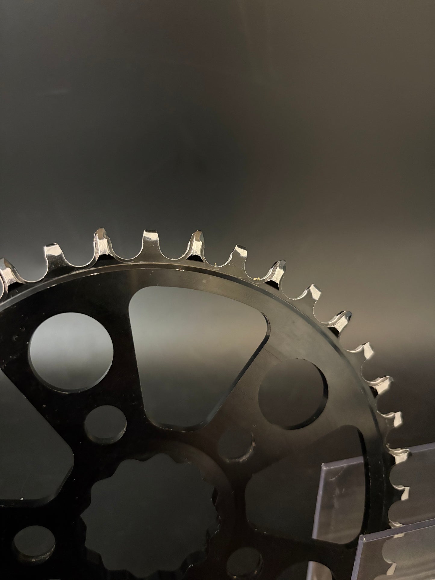 White Industries Narrow Wide Chainring Black 40t