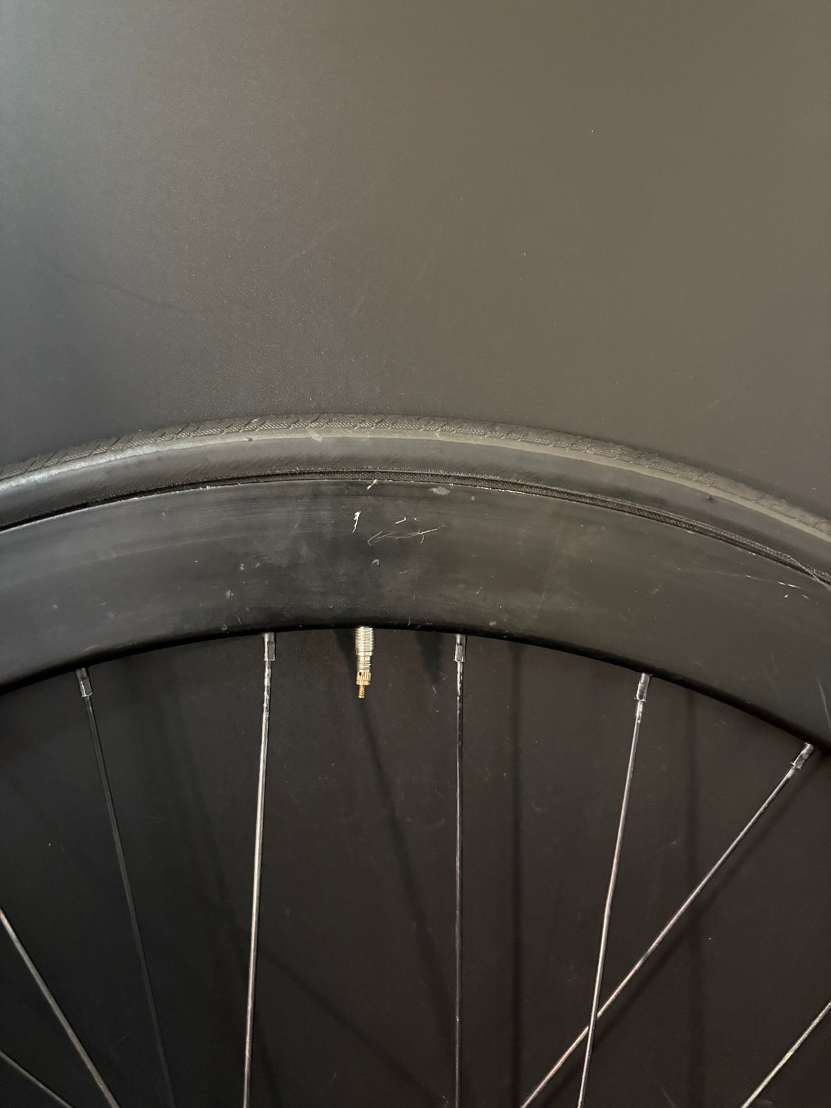 Velocity B43 Black / Phil Wood Front Wheel 32h