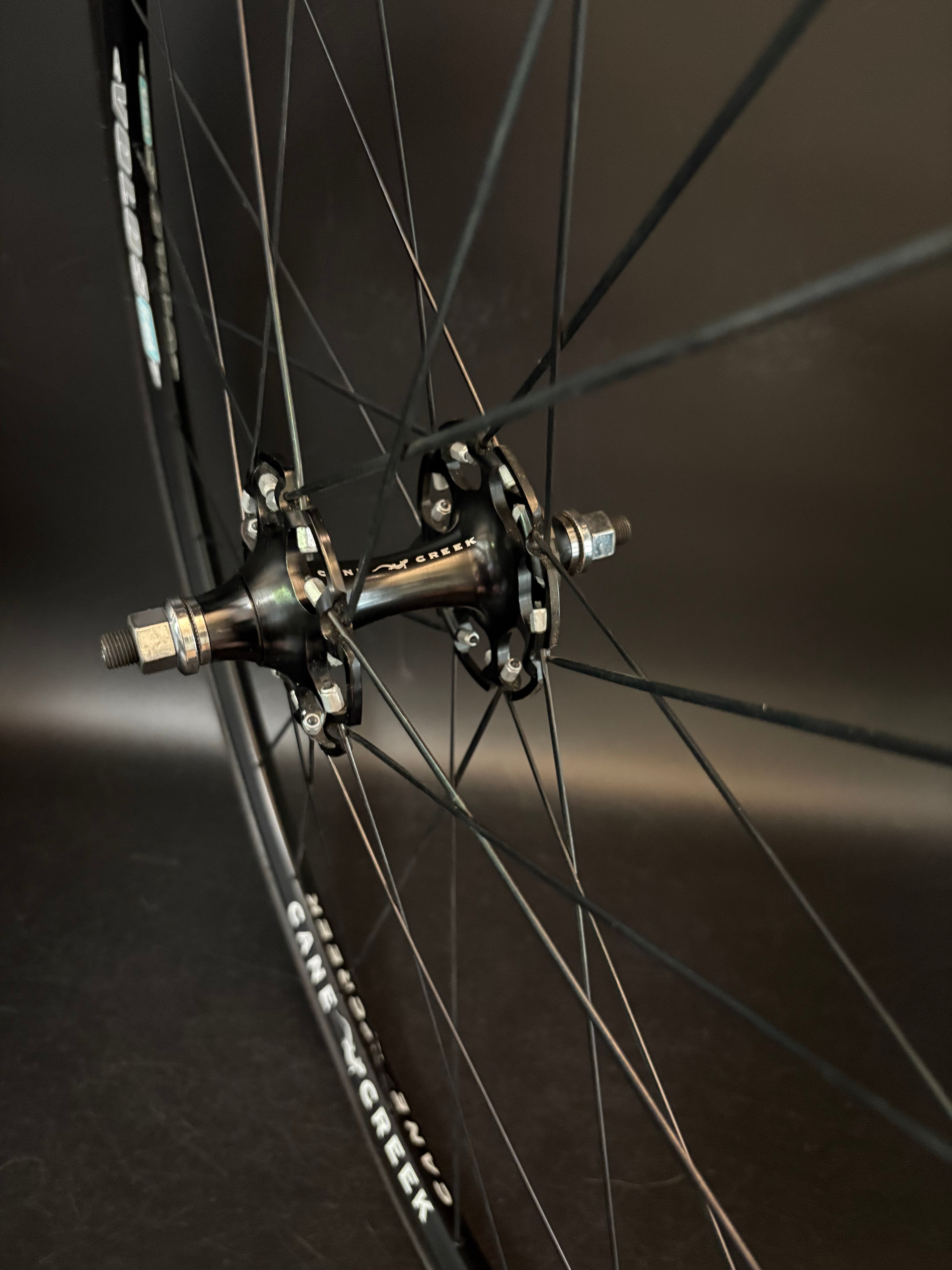 Cane Creek Volos Tubular Wheelset Black 20/24h – Track Lab