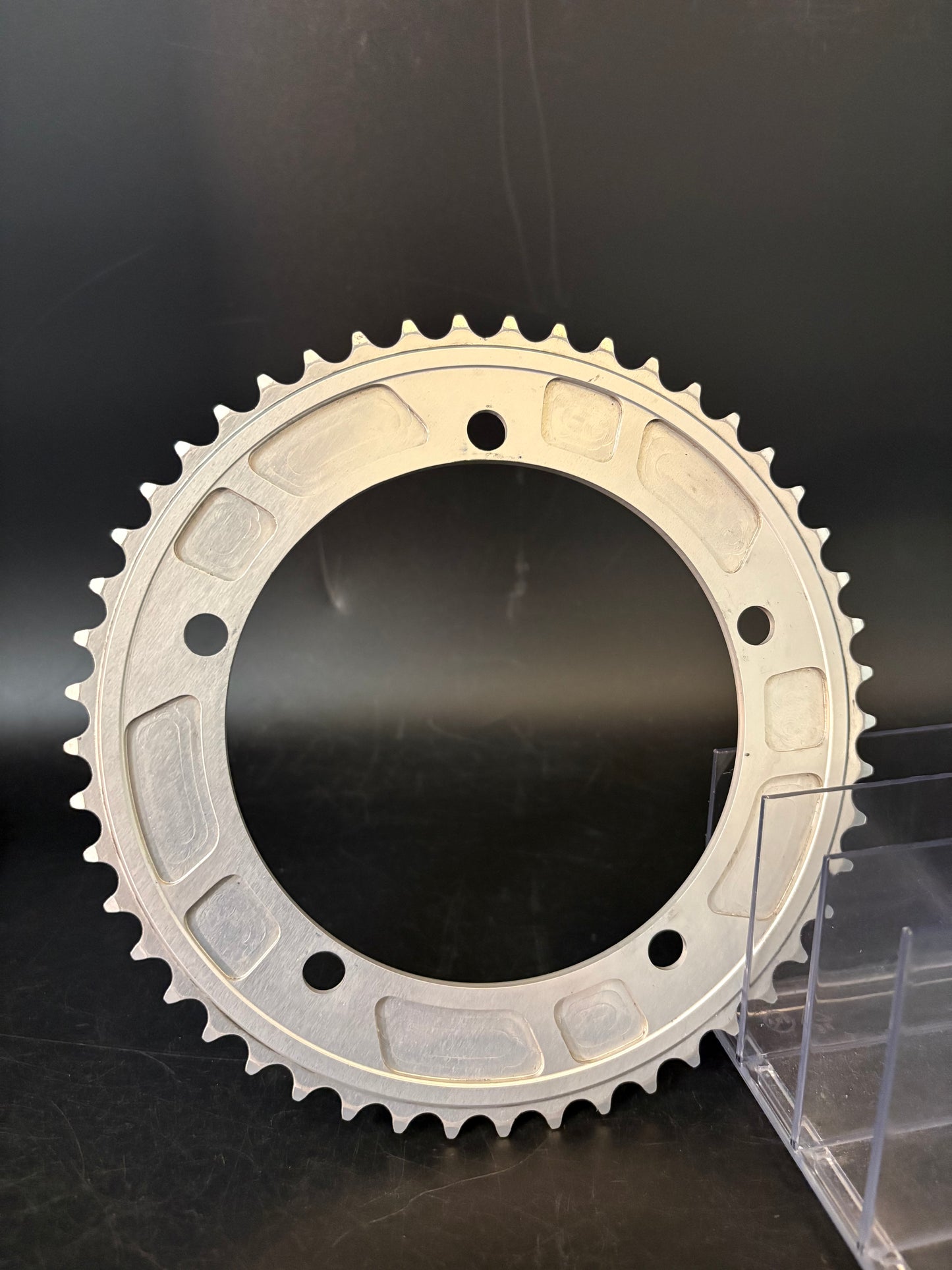 All City Track Chainring Silver 49t