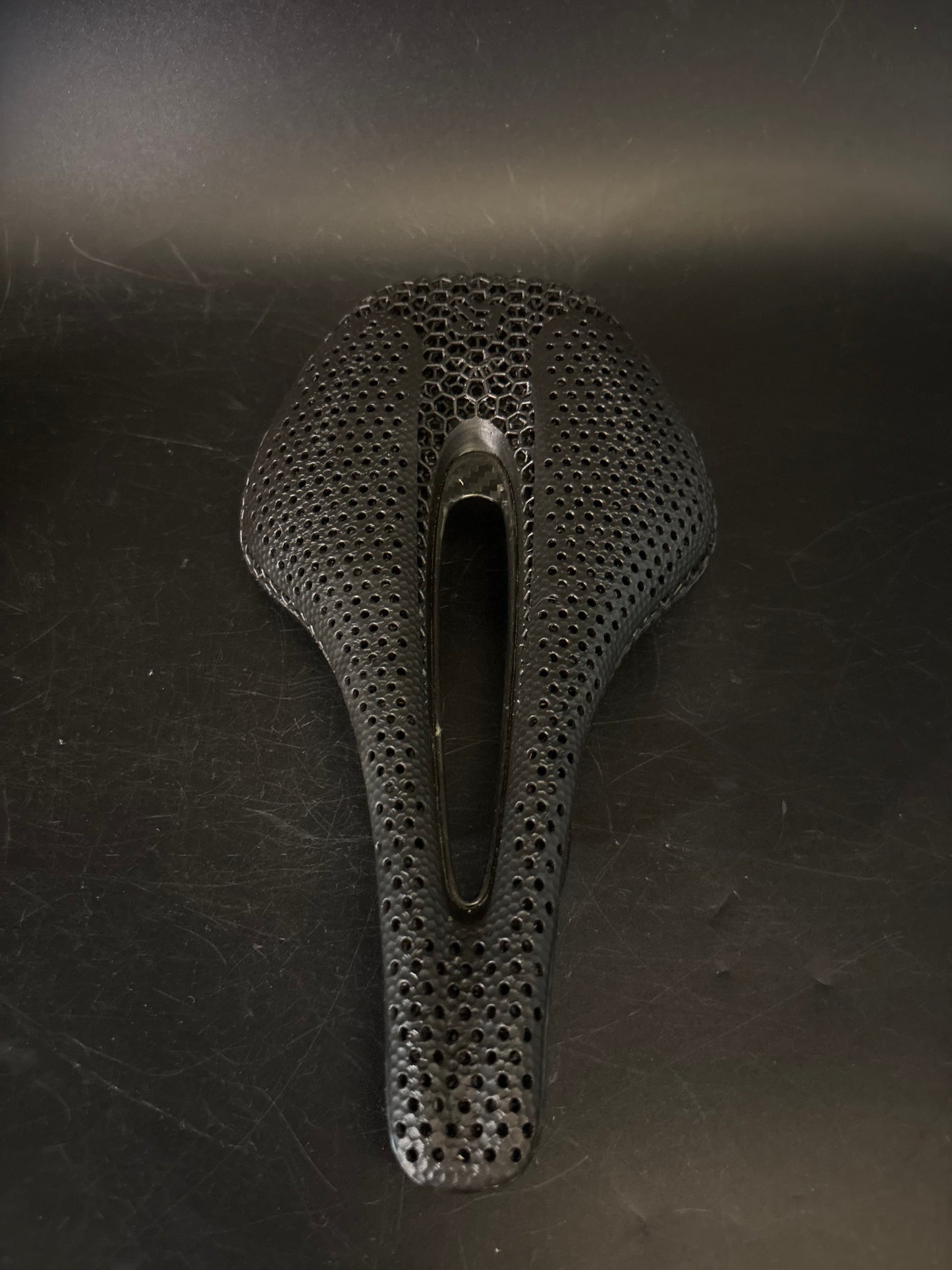 Ryet 3D Print Saddle Black Carbon