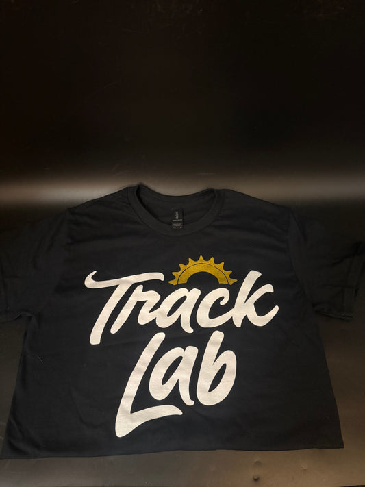 Track Lab Logo T Shirt Black