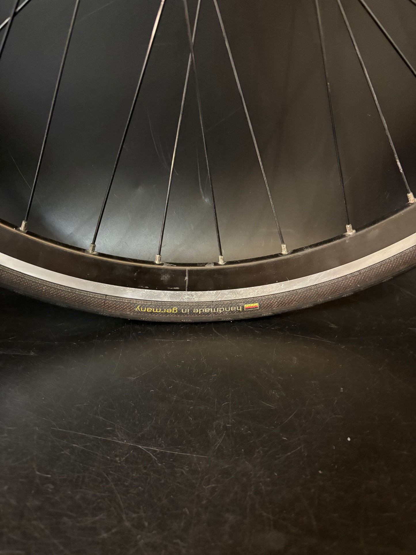 Deep V Machined Black / Surly Wheelset 36h