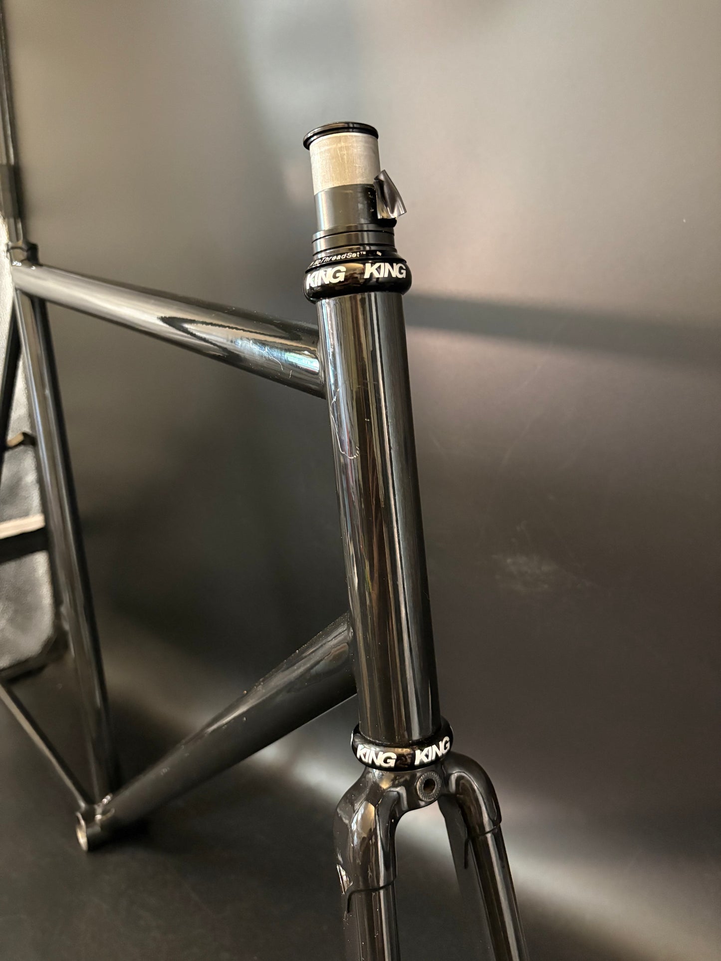 EAI Bareknuckle Frameset Black 58cm