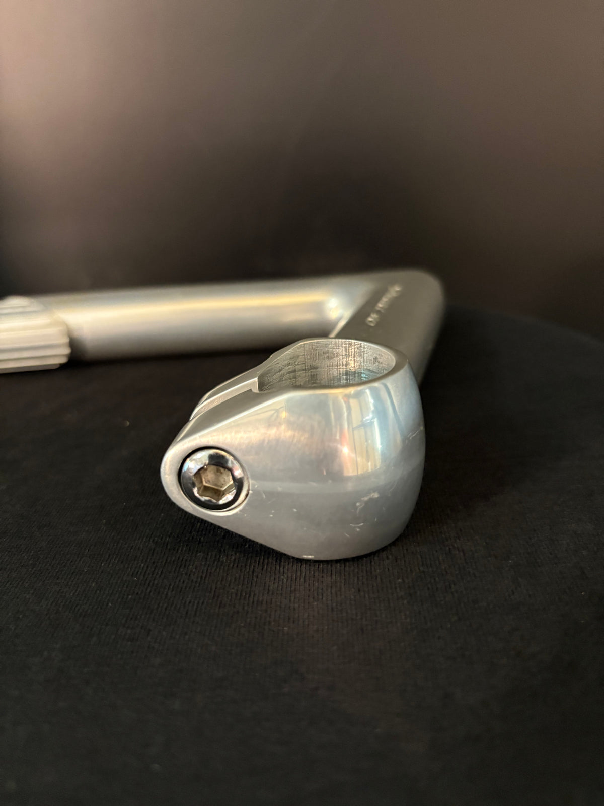 Nitto Pearl 10 1” Threaded Quill Stem Silver 100mm 25.4
