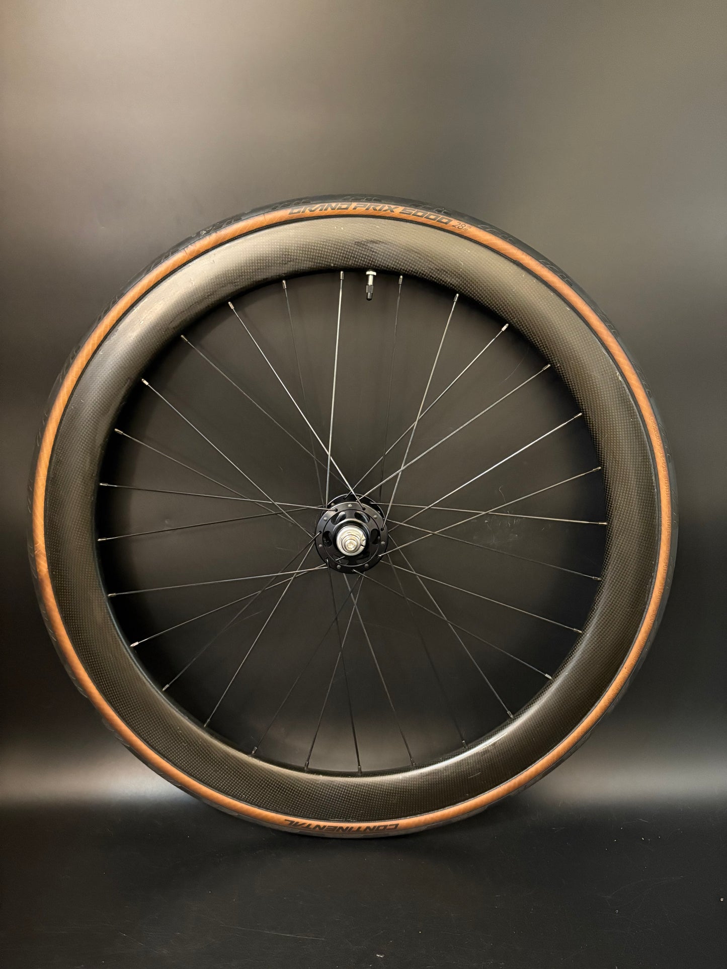 Unbranded Carbon 50mm / Paul Components HF Wheelset Black 28h