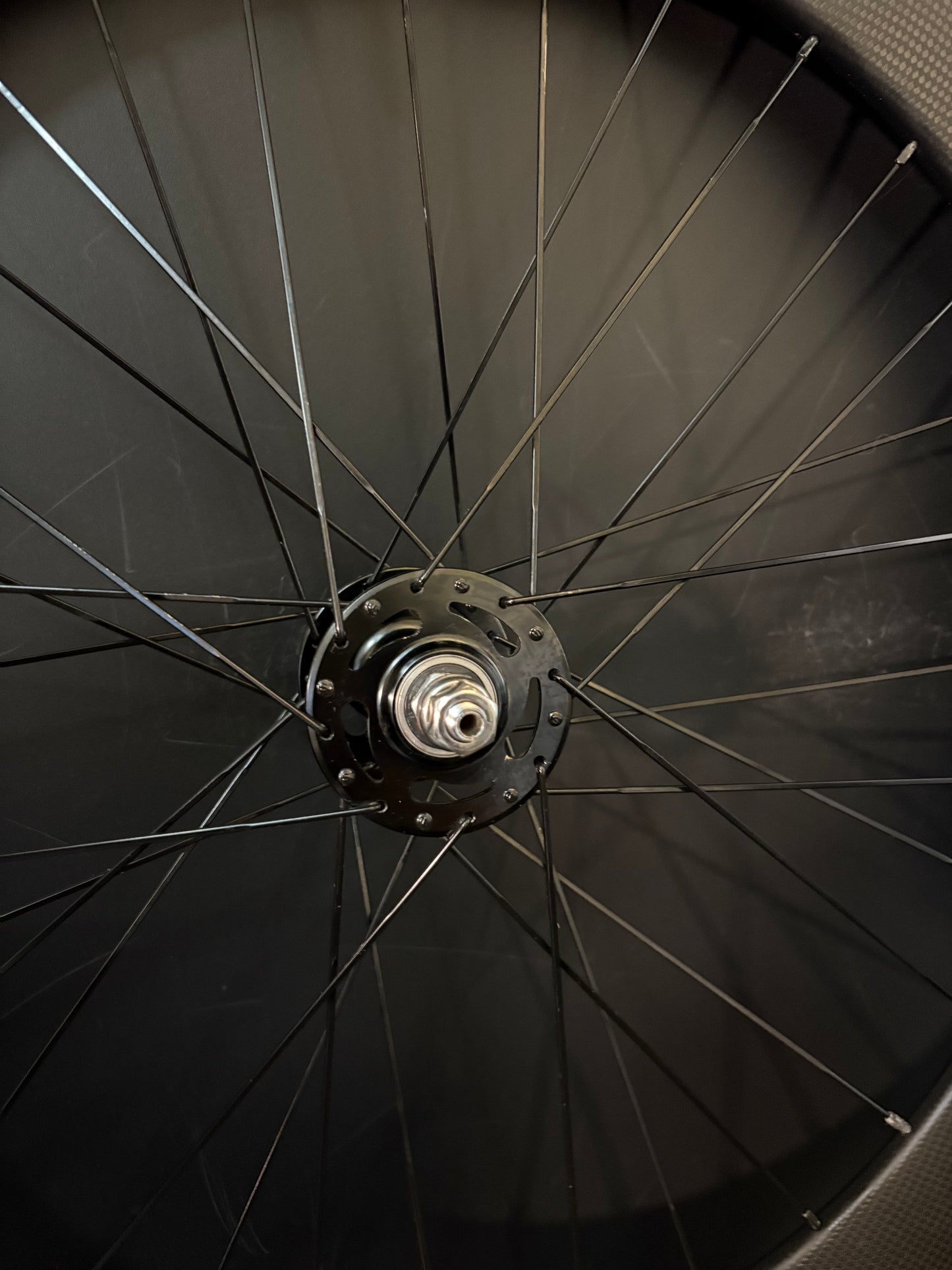 Unbranded 90mm Carbon Clincher / Novatec Wheelset 32h