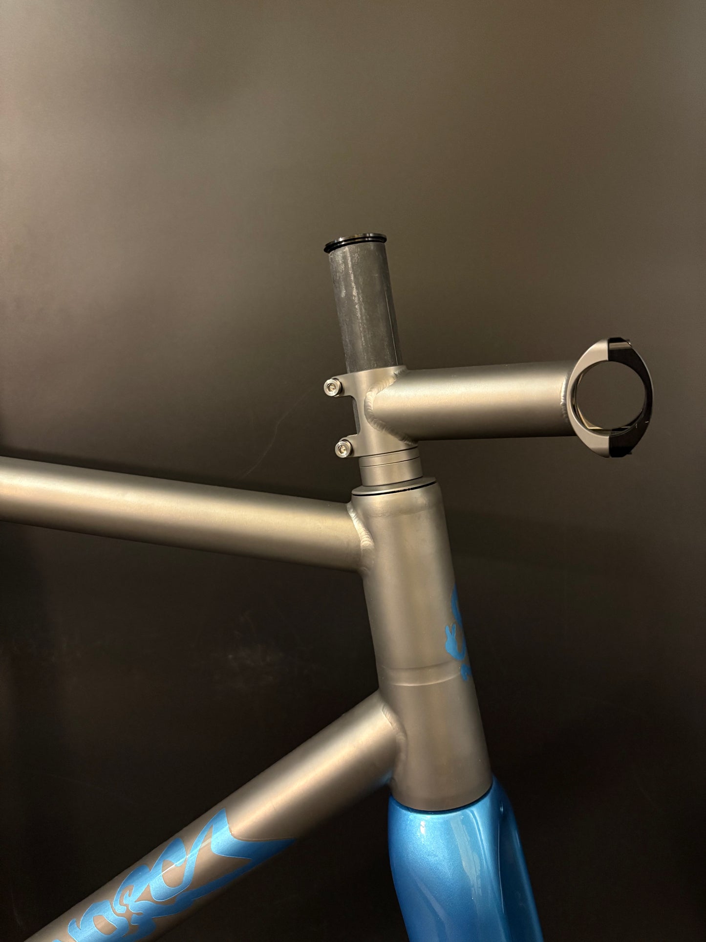 NEW Weis Hammer Ti Track Frameset Titanium Custom Finishing 55.5cm TT 71cm ST center