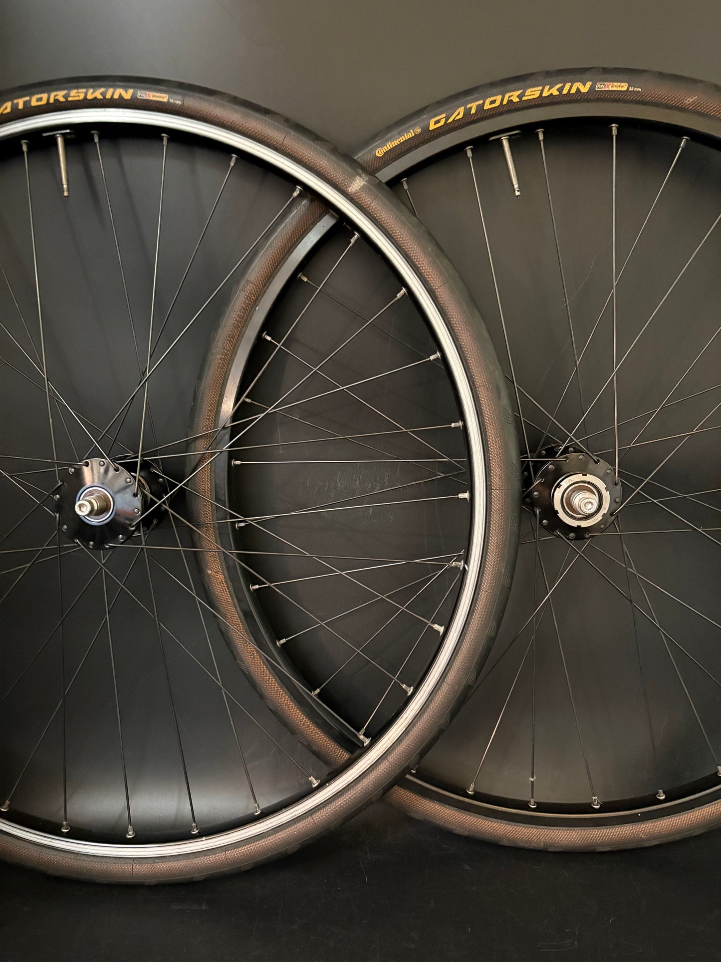H Plus Son TB14 Black / Phil Wood Wheelset 32h