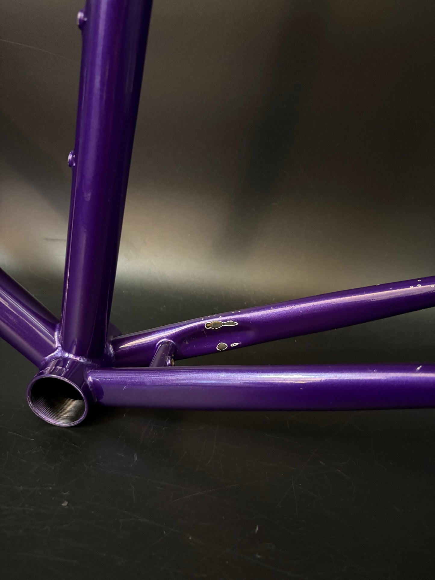 All City Nature Boy Frameset Purple 55cm