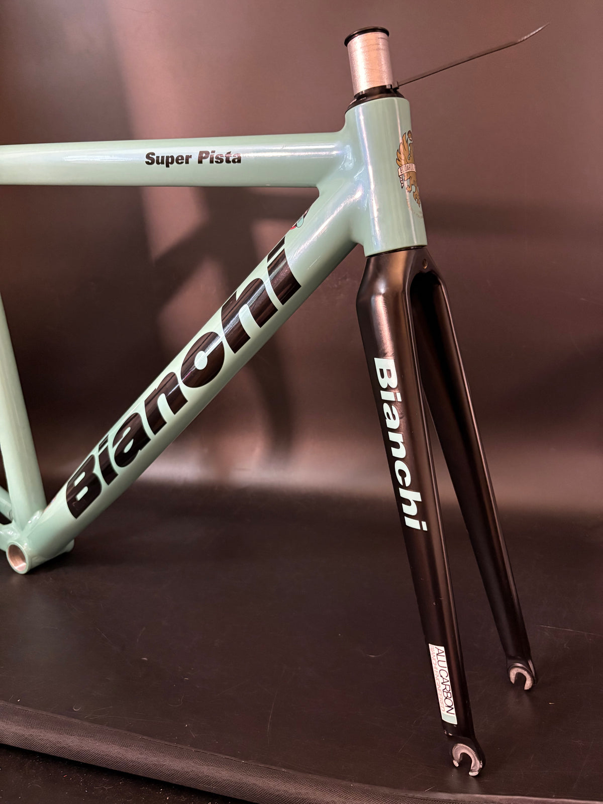 Bianchi Super Pista Frameset Celeste 51cm