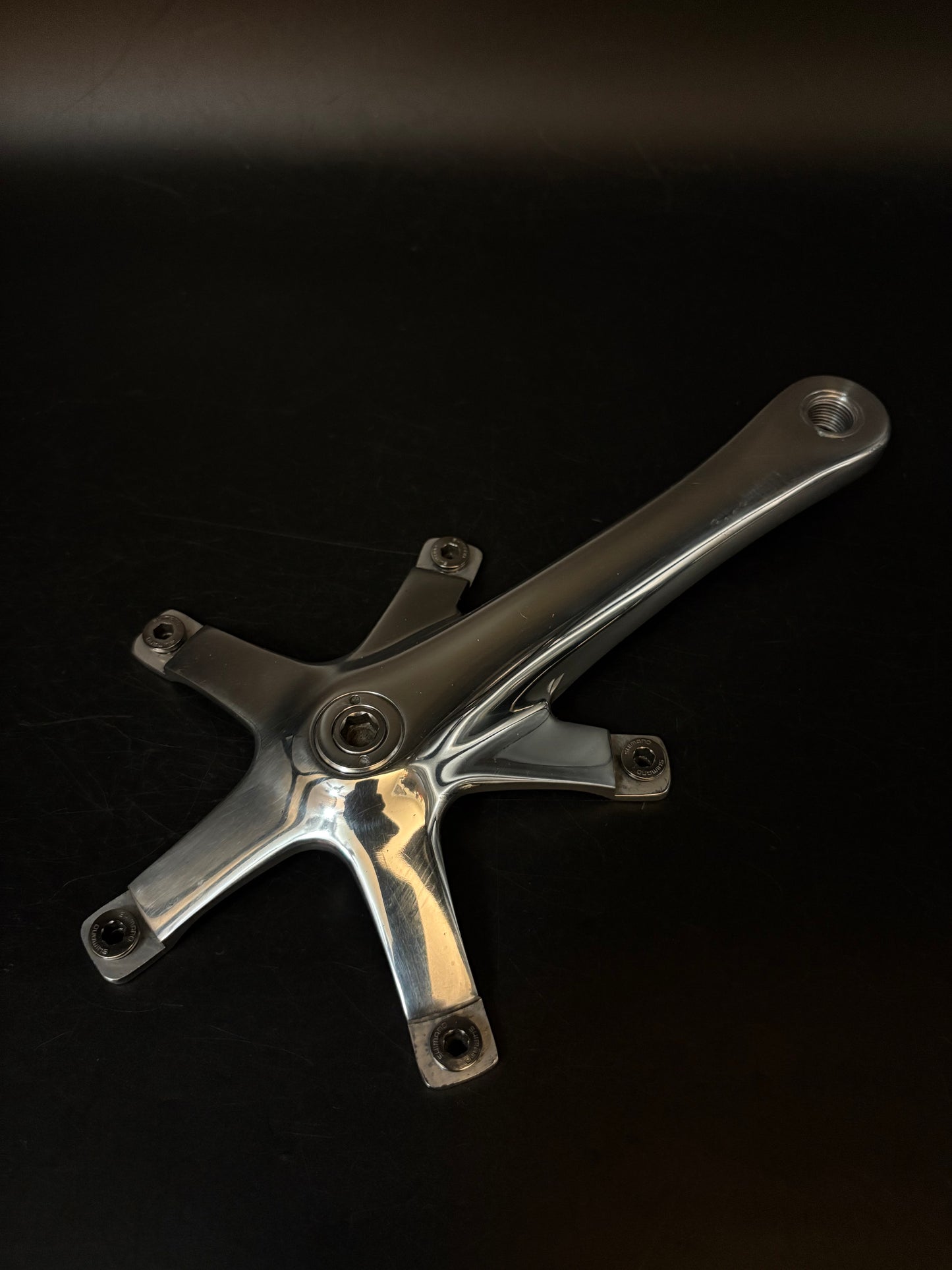 Dura Ace 7710 Cranks Polished 167.5mm