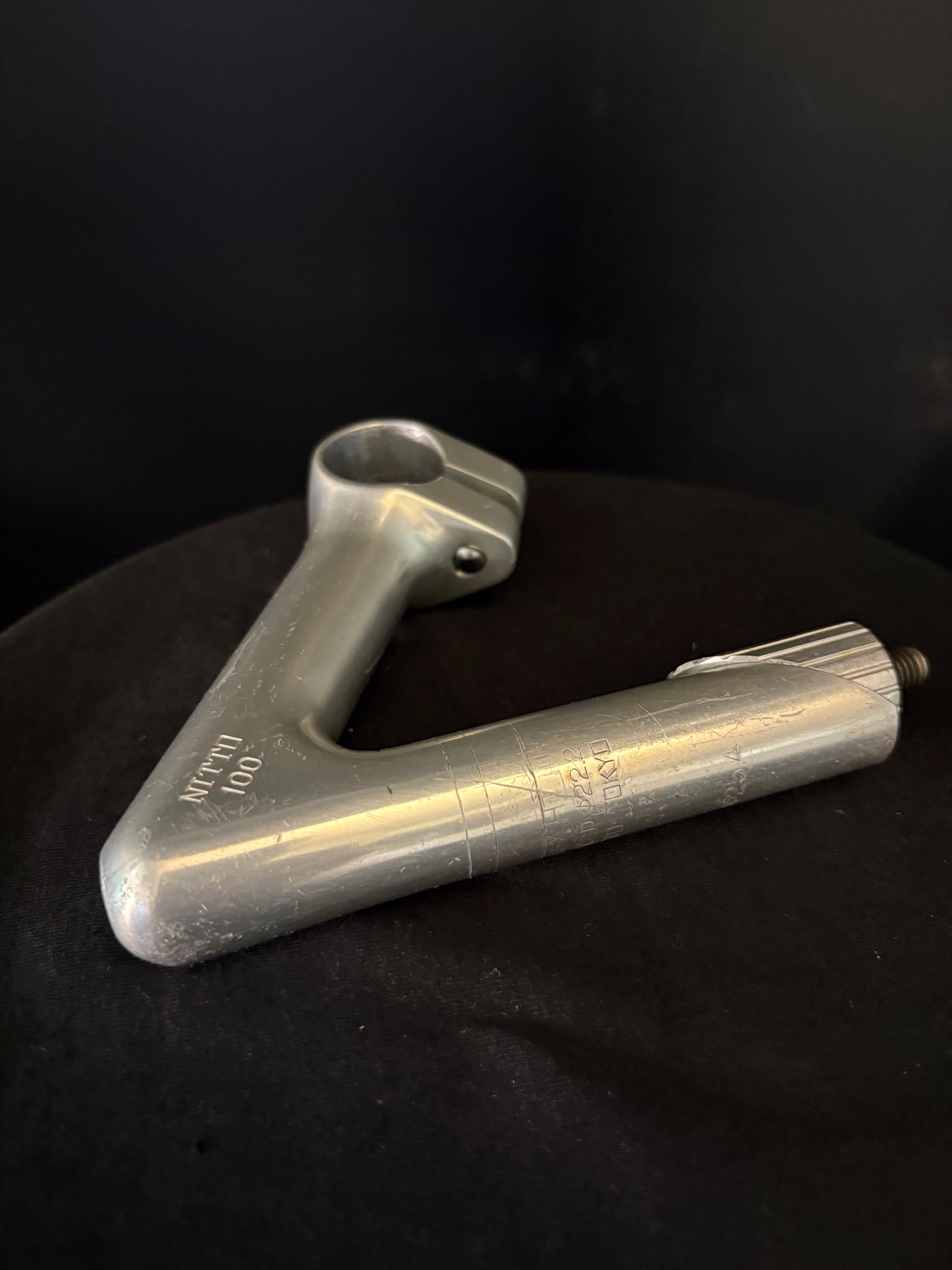 Nitto Jaguar Quill Stem Silver 100mm 25.4 1” Threaded