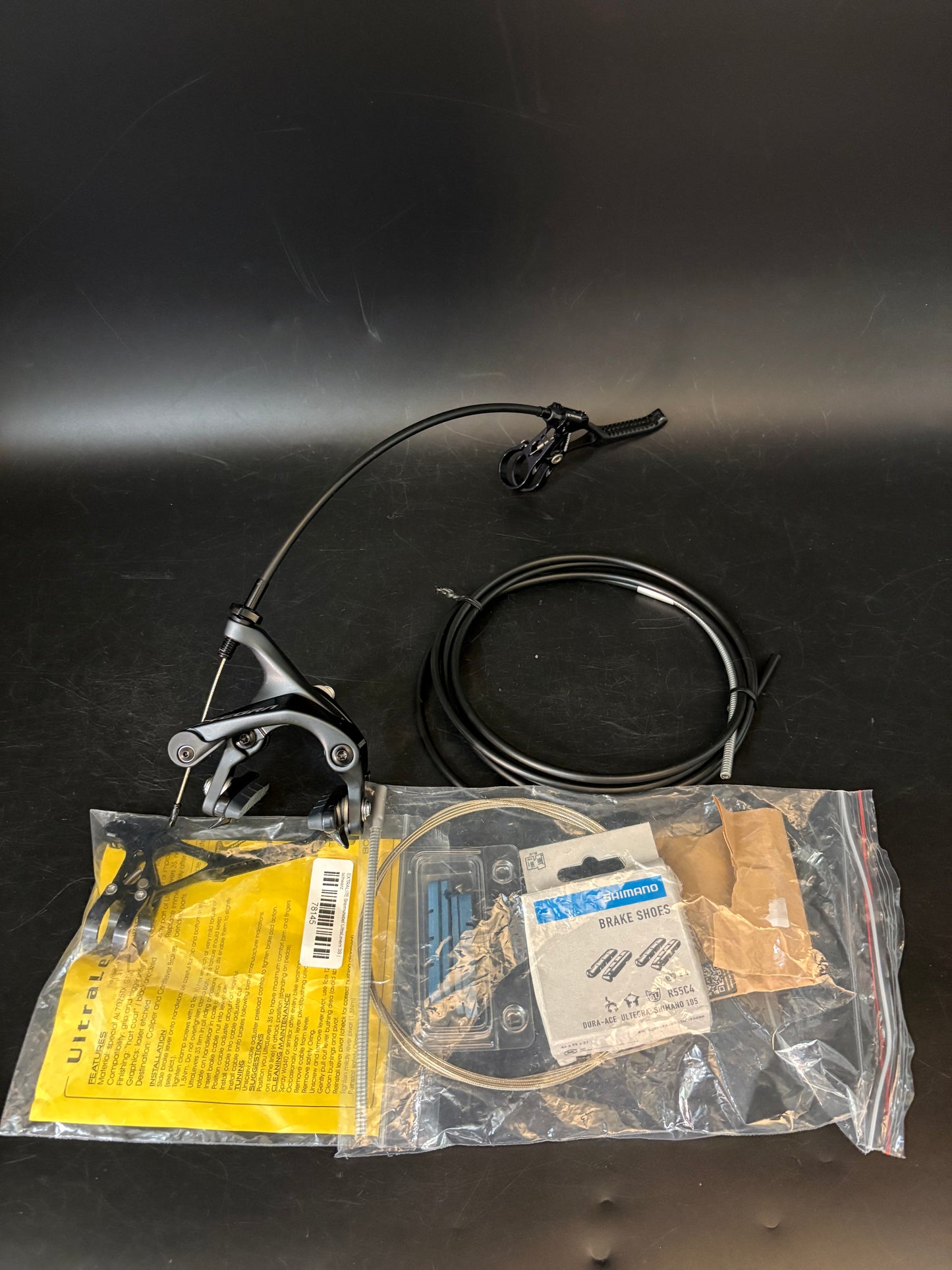 Extralite Ultra S3 / Shimano Ultegra Brake Setup