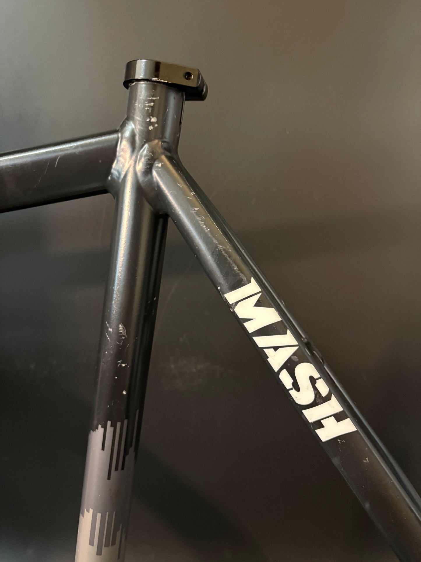 Cinelli Mash Histogram Frameset Black/Orange 53cm Medium