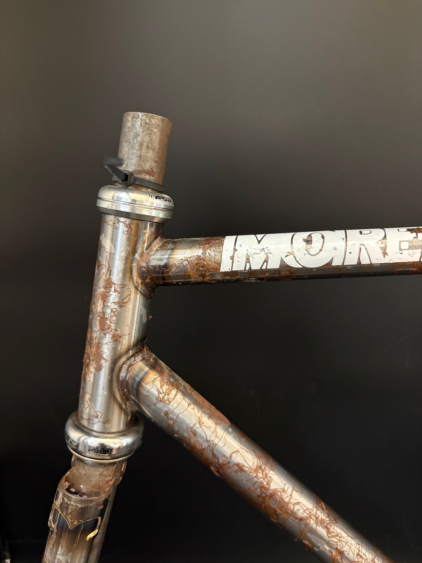 Chas’ Cinelli Mash Work Frameset Raw Prototype #1 55cm