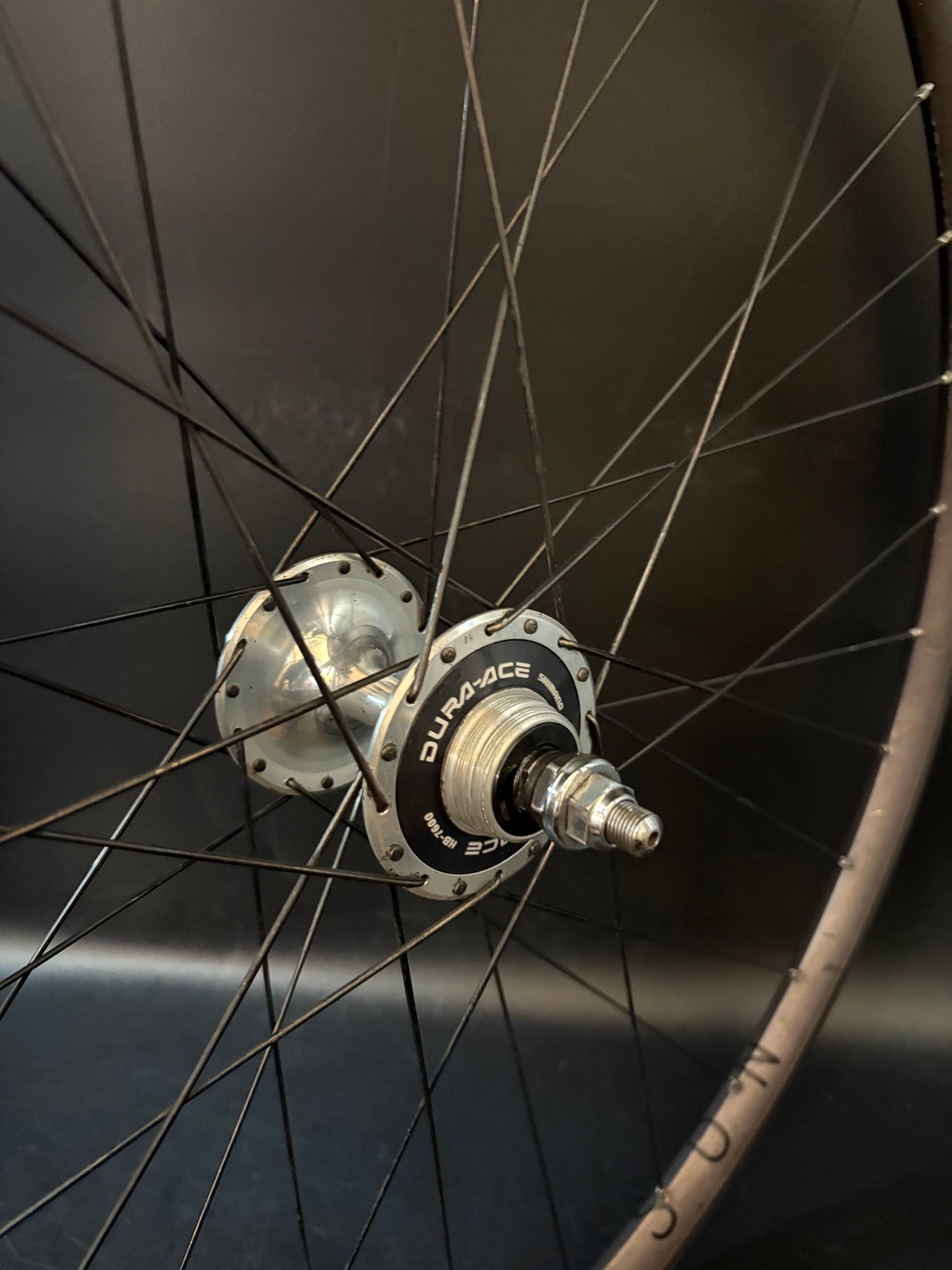 H Plus Son Archetype Grey / Dura Ace 7600 Wheelset 32h