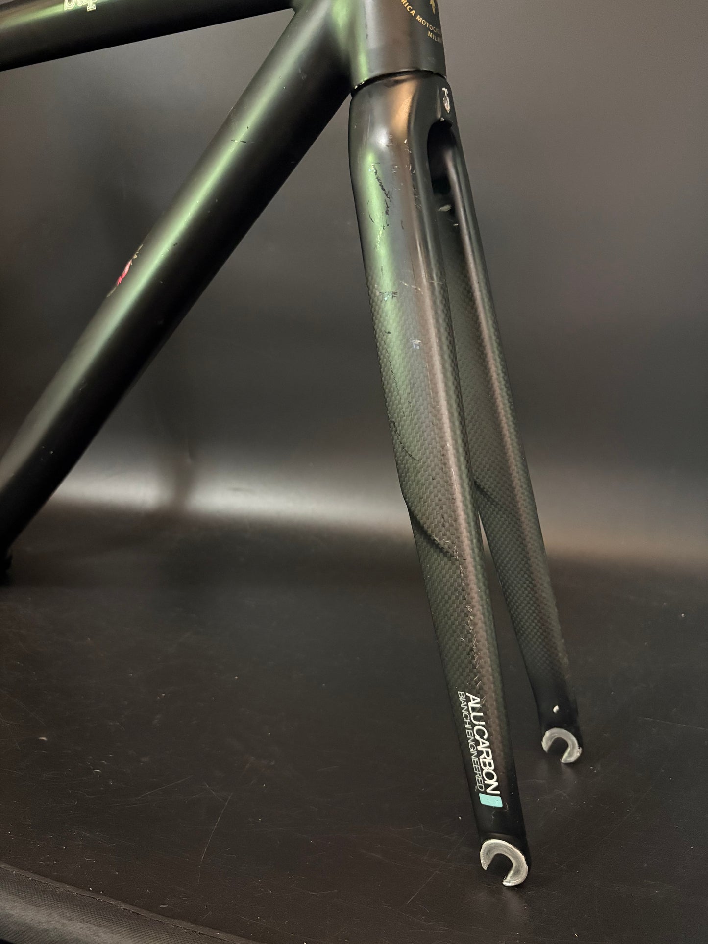 Bianchi Super Pista Frameset Black 49cm