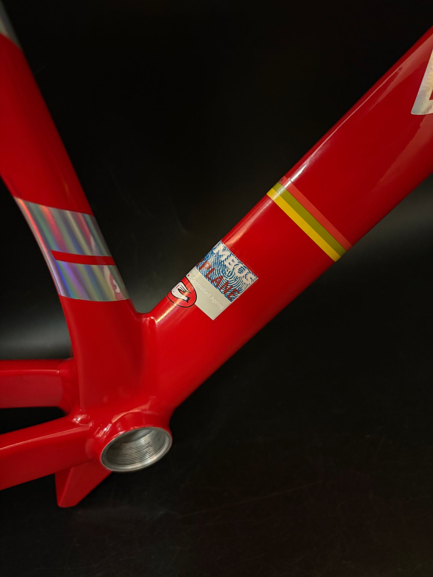 Cinelli Vigorelli Shark Frameset Red 52cm