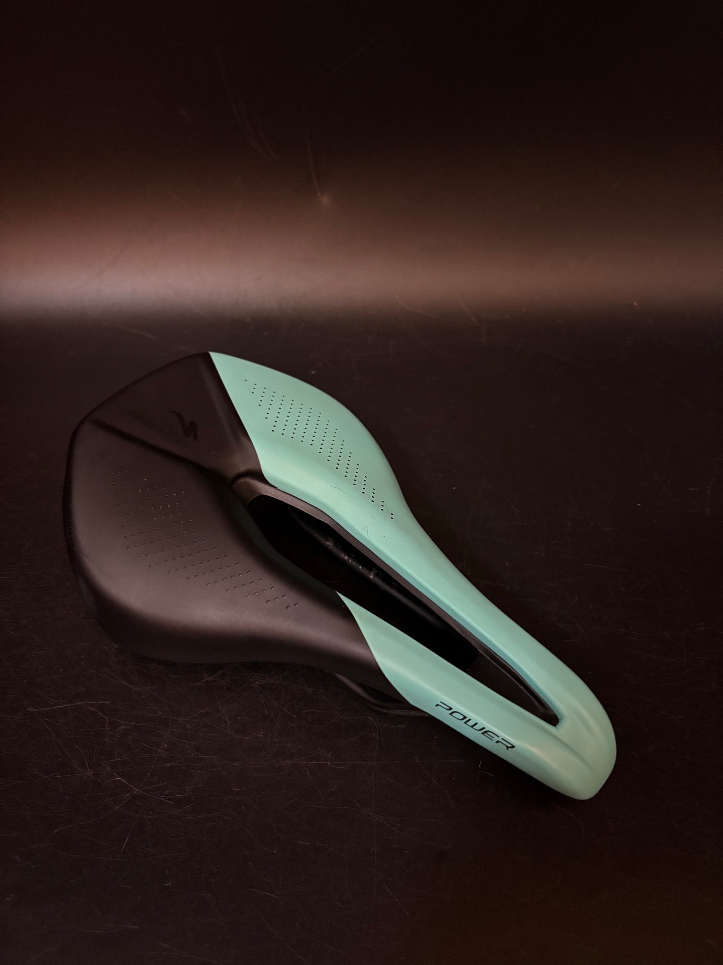 Specialized Power Saddle Black/Celeste 143mm