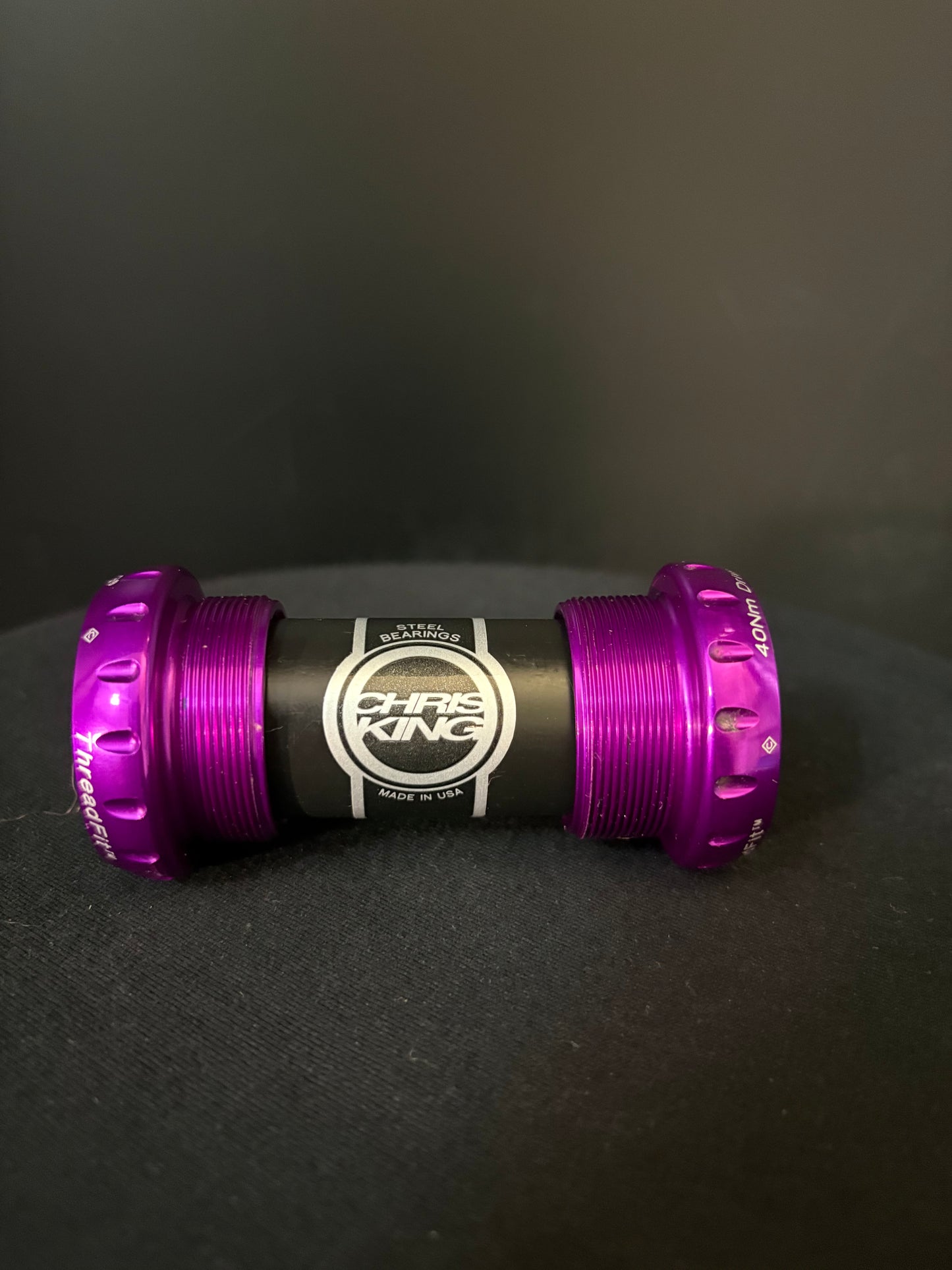 Chris King Bottom Bracket 24mm 3D Violet