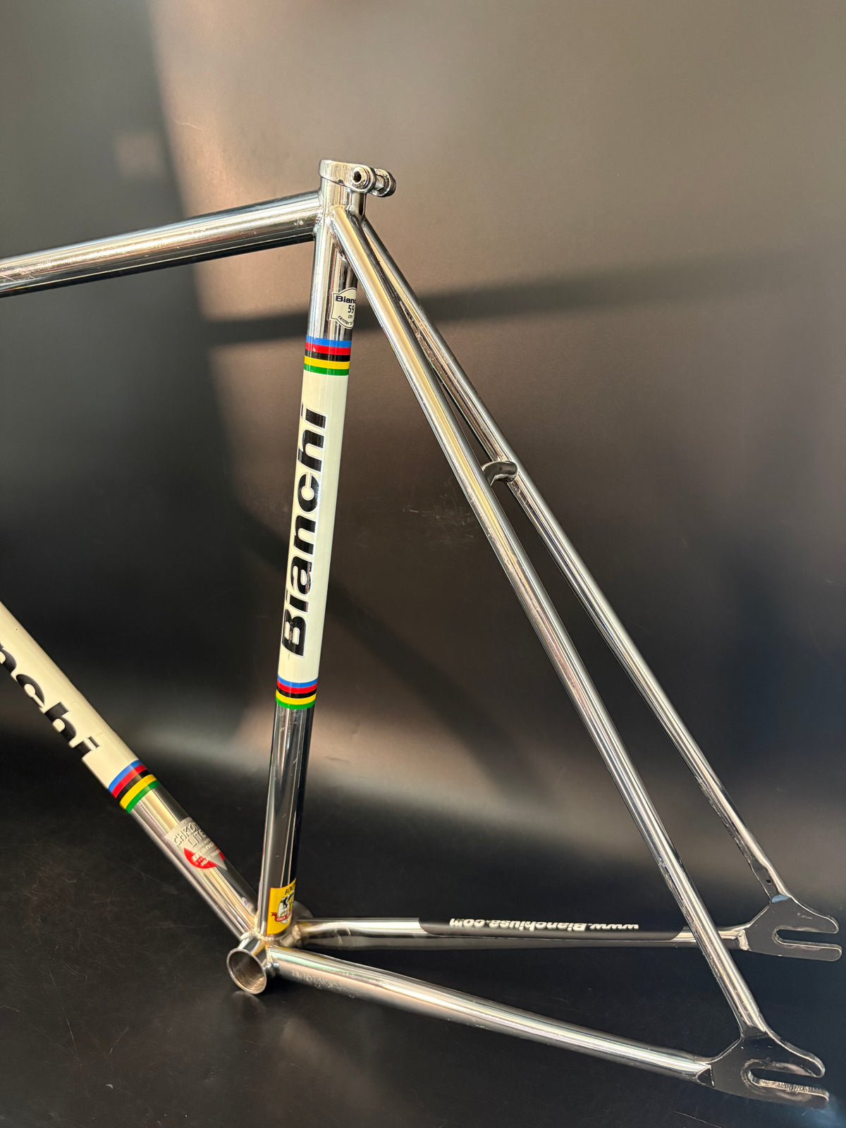 Bianchi Pista Frameset Chrome 59cm