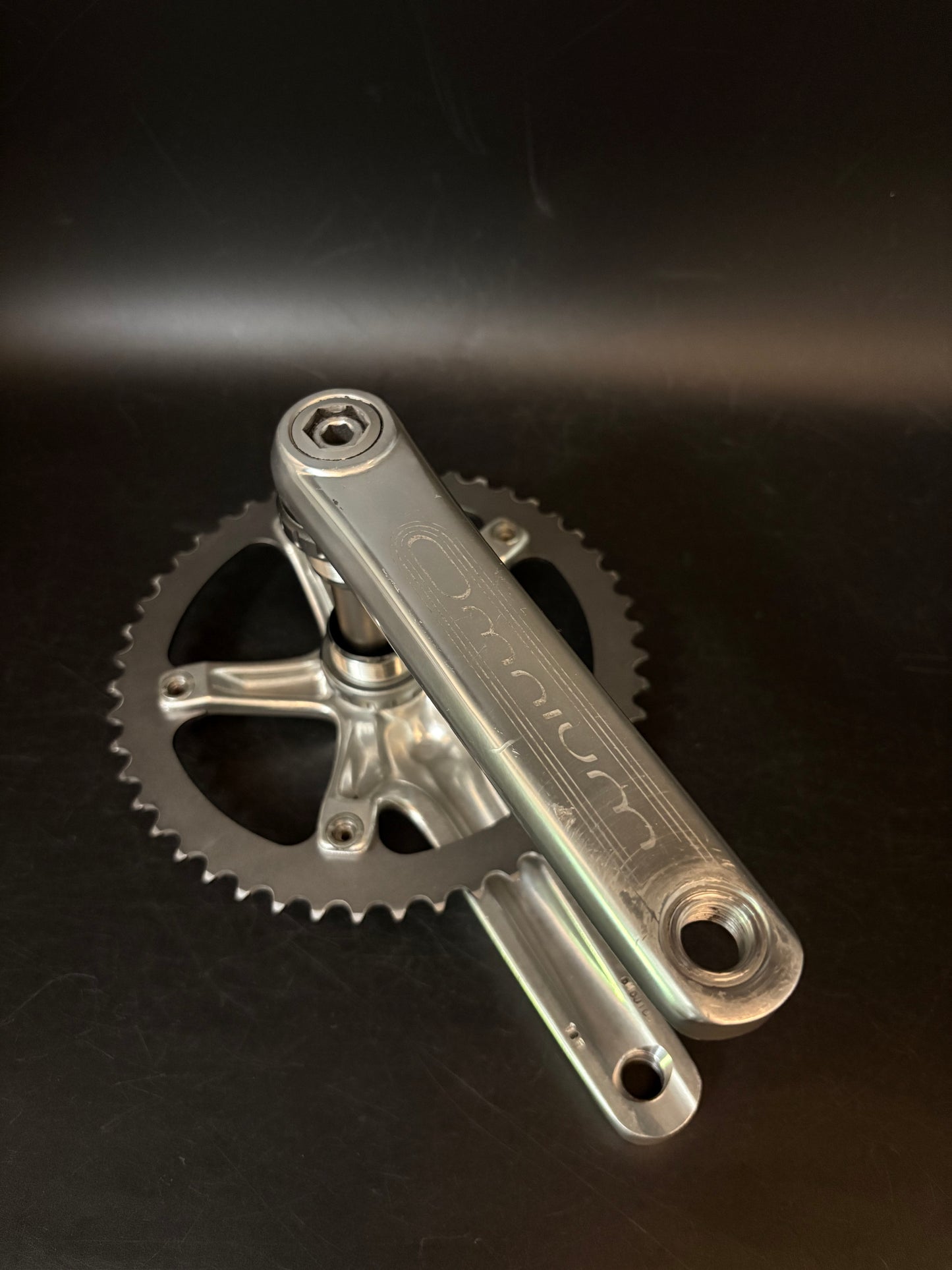 Sram Omnium Crankset Silver 165mm 48t