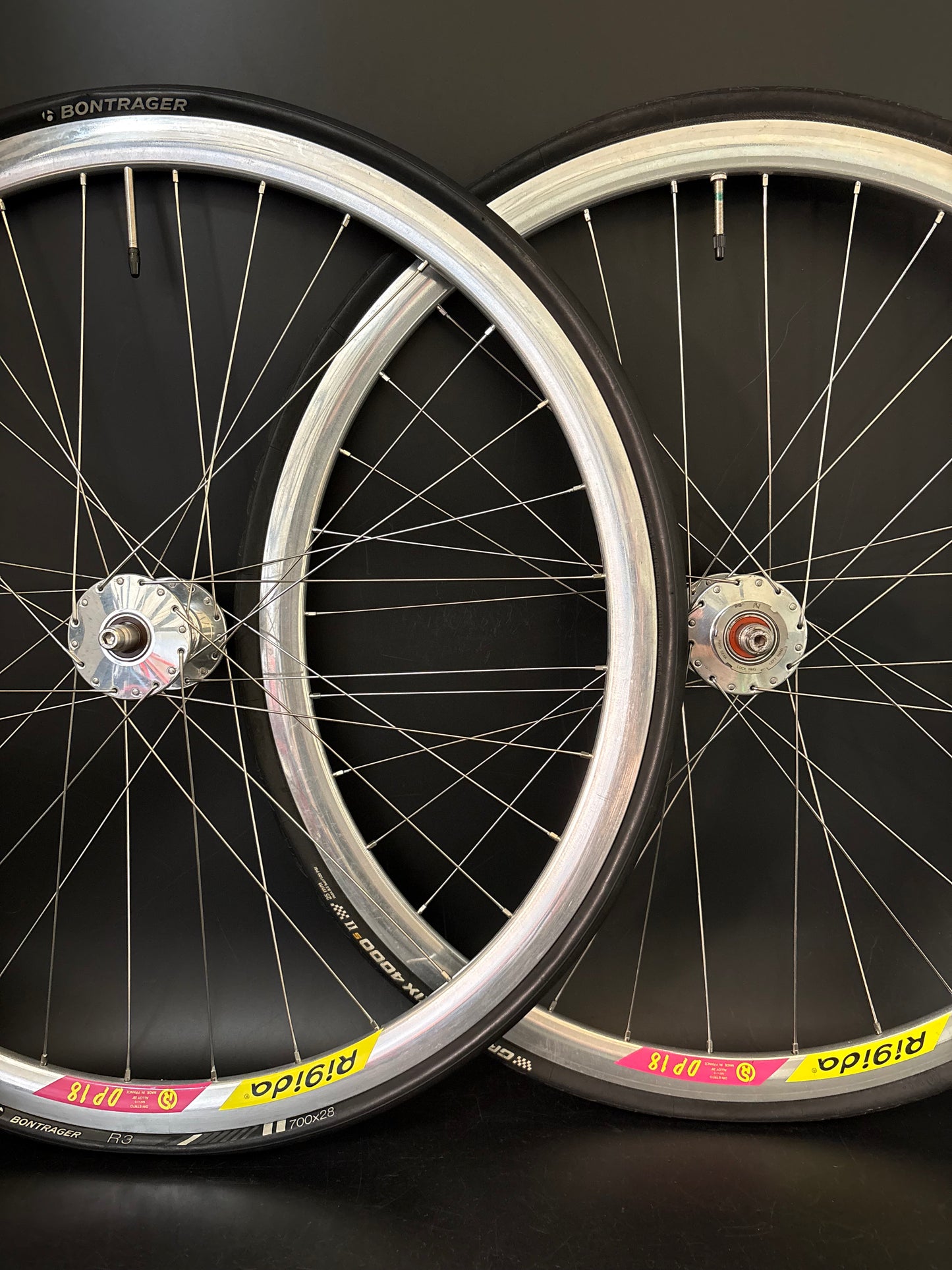 Rigida DP18 / Phil Wood HF Wheelset Silver 32h
