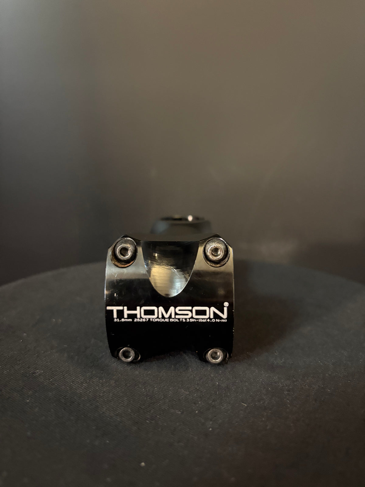 Thomson X4 Stem Black 100mm 31.8 0deg