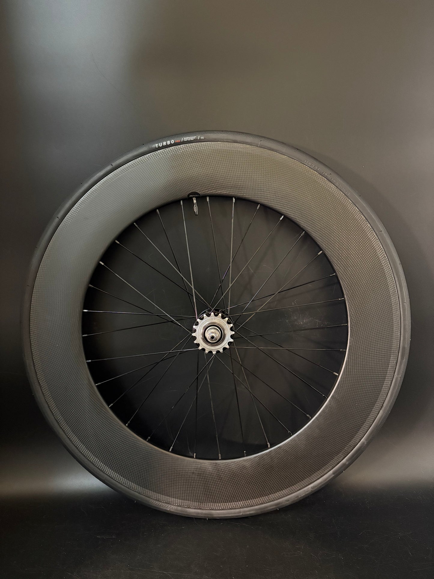 Unbranded 90mm Carbon Clincher / Novatec Wheelset 32h