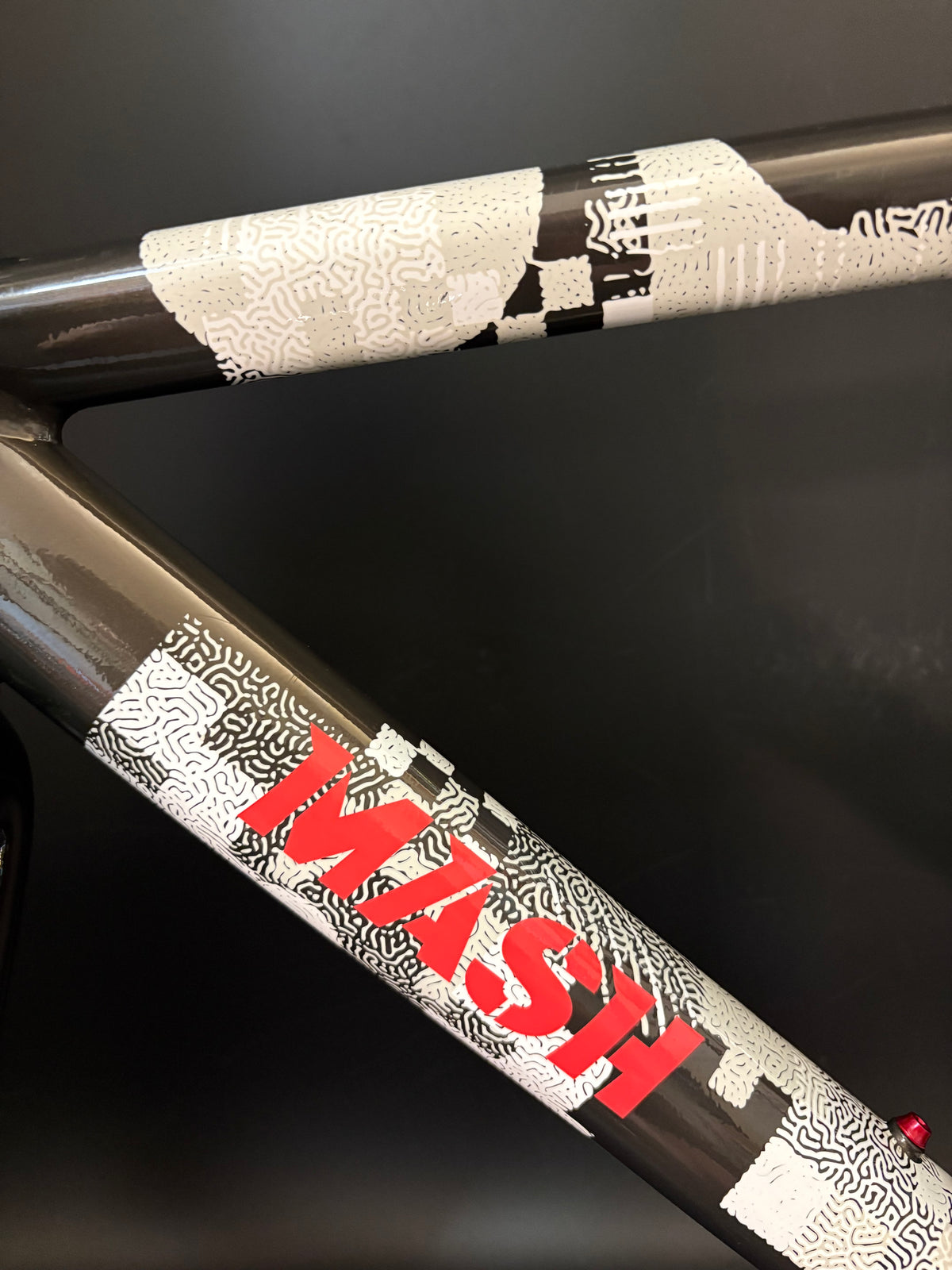 Mash AC-4 Prototype Frameset White/Black 54cm Medium