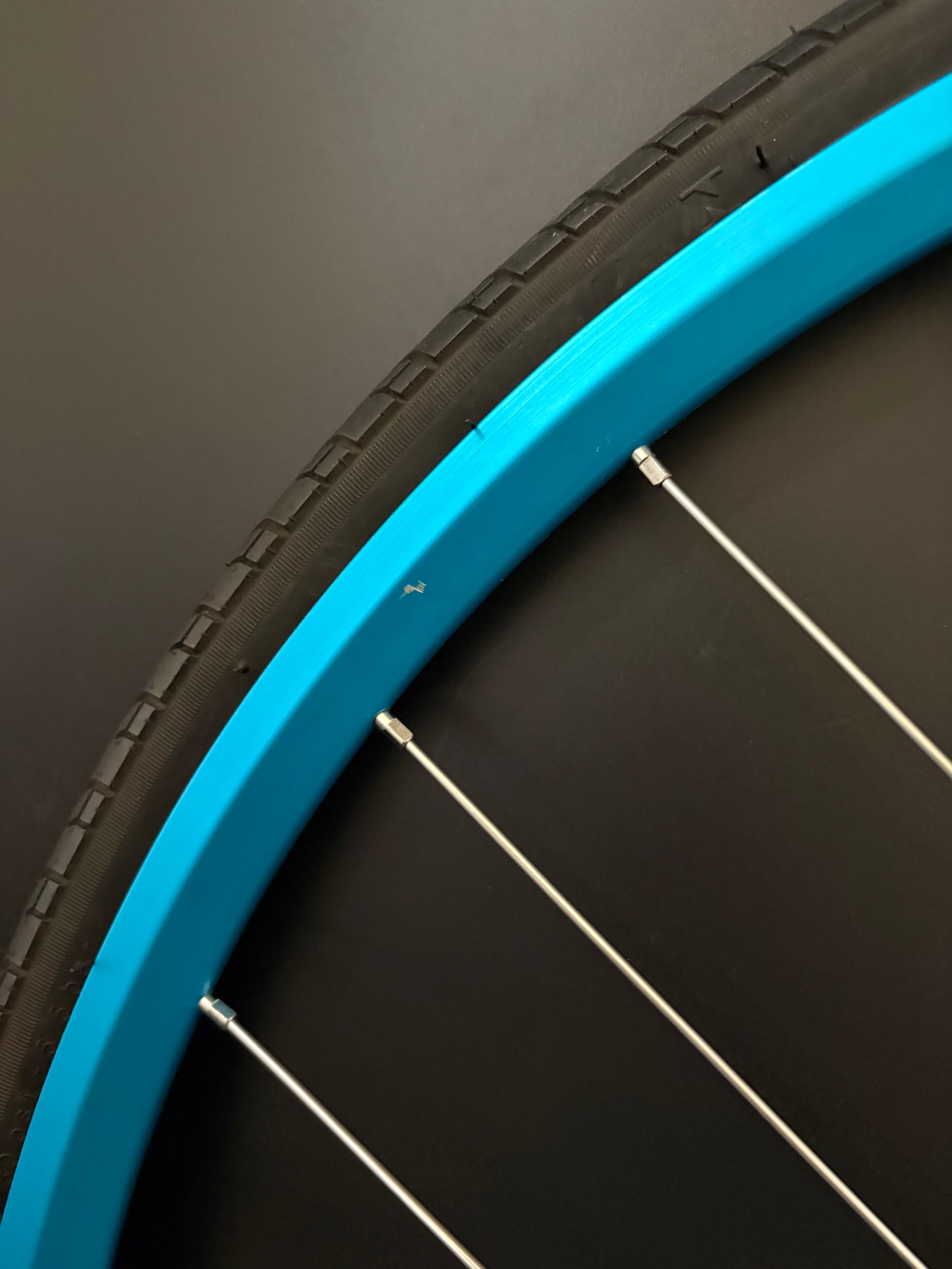 Velocity A23 Turquoise + Pink / Mash SF x Phil Wood Wheelset 28h
