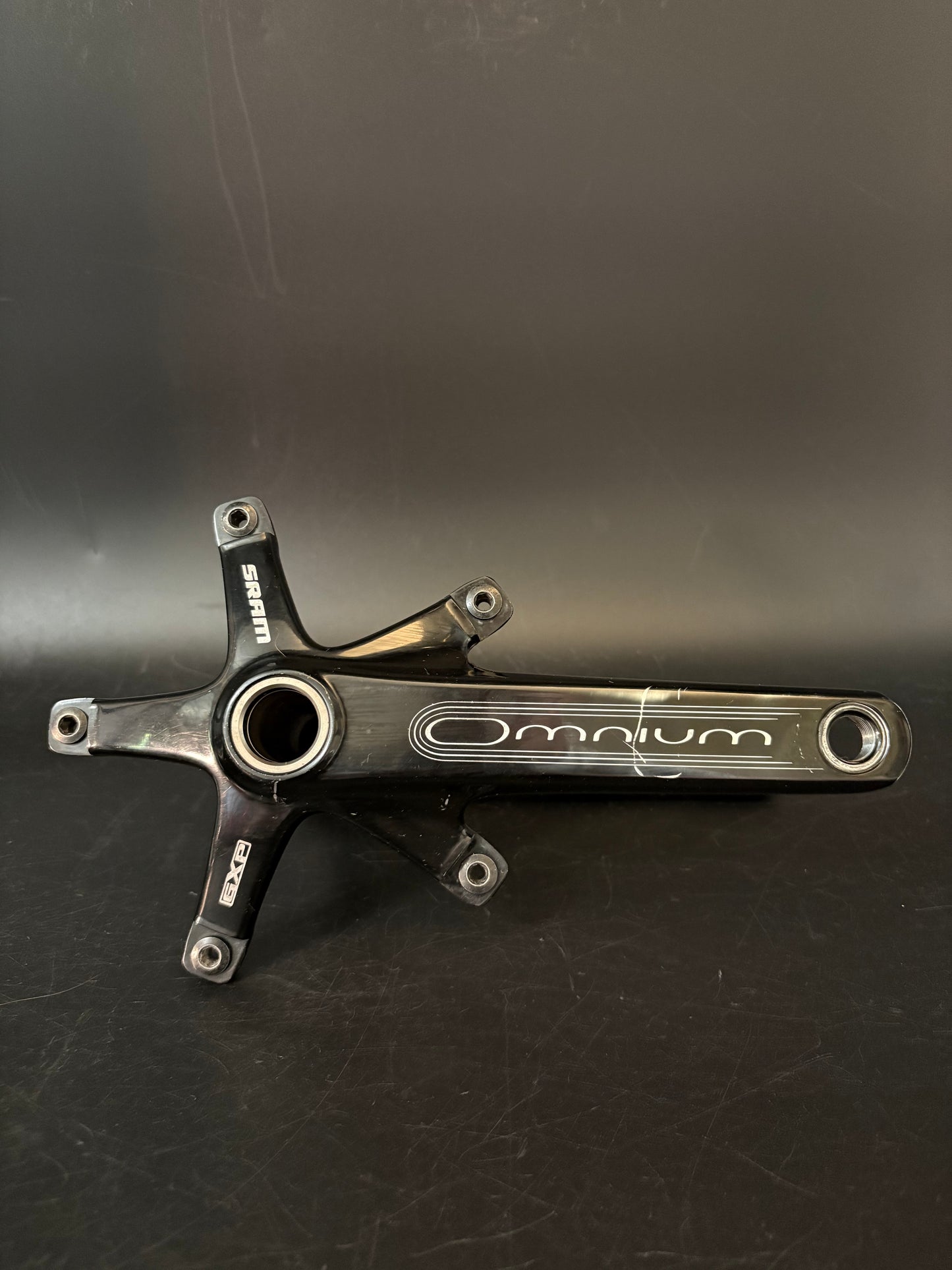 Sram Omnium Cranks Black 165mm