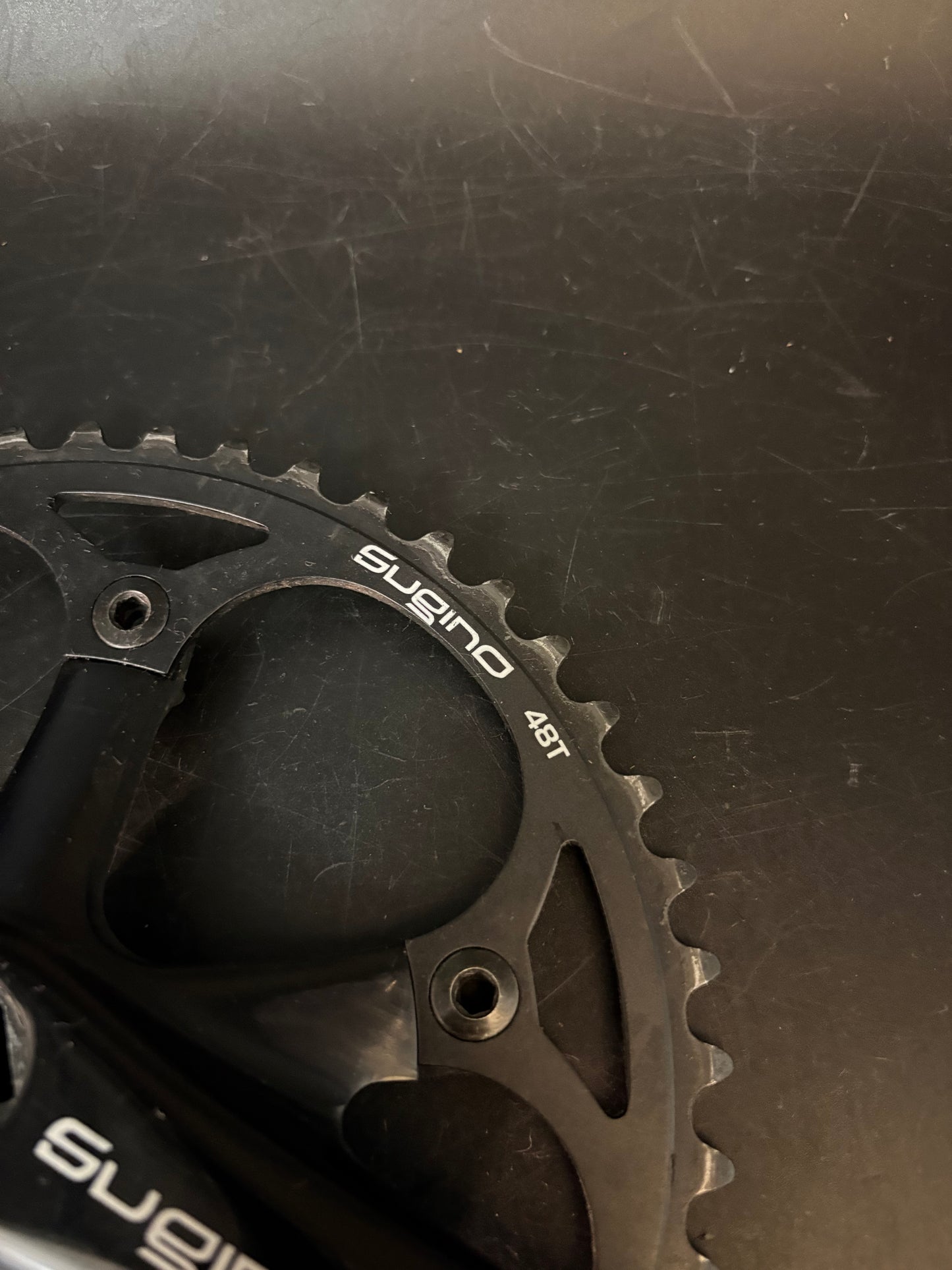 Sugino Messenger Crankset Black 170mm 48t 130bcd