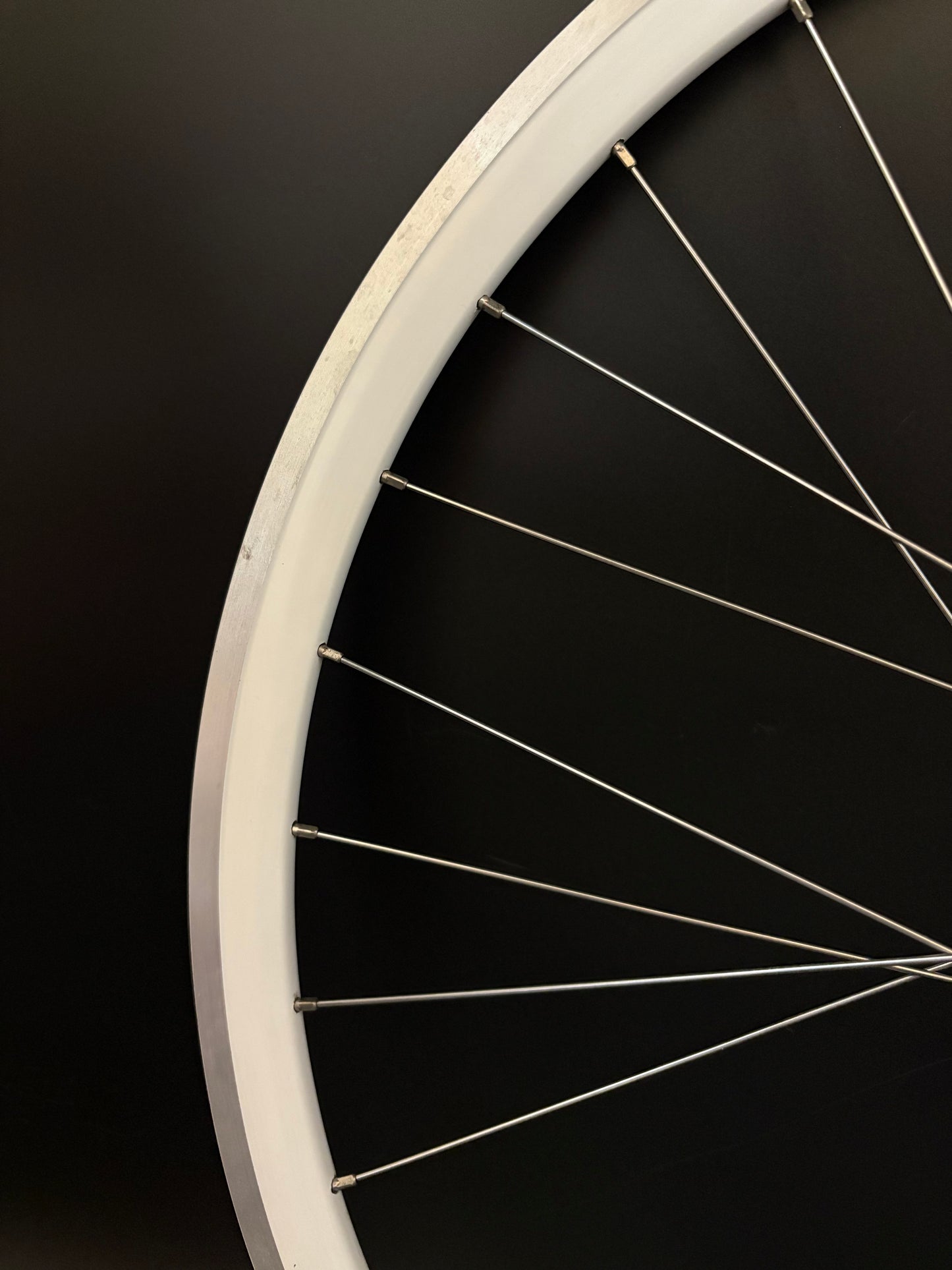 Shroom Components White Machined Wheelset 32h
