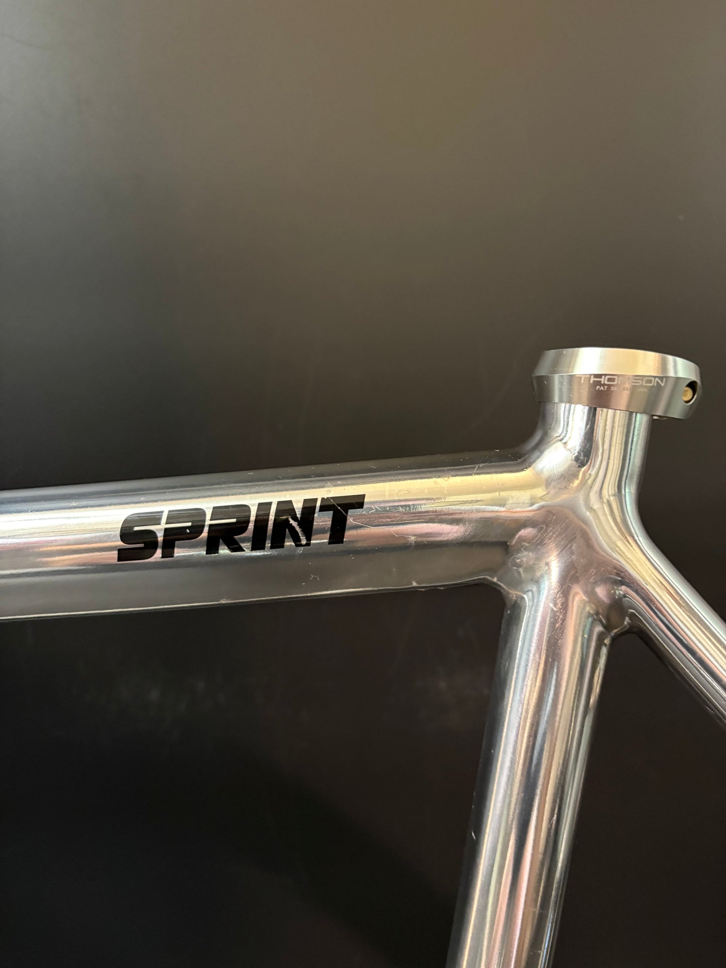 Superb Sprint Frameset Chrome 50cm ST 51cm TT