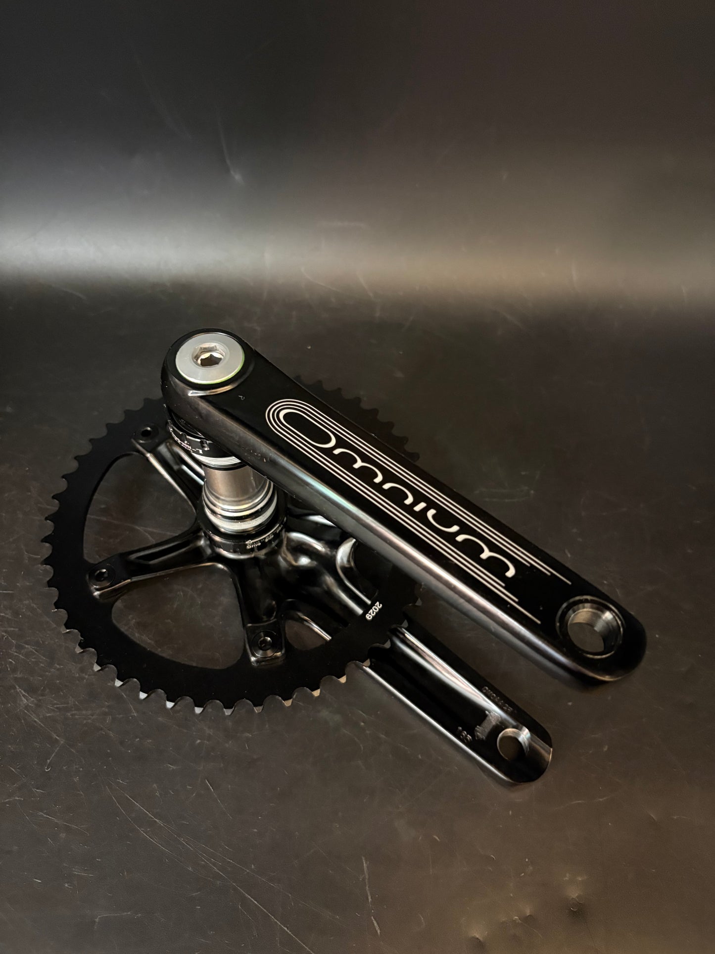 Sram Omnium Crankset Black 165mm 48t