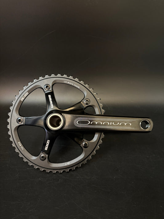 Sram Omnium Crankset Black 165mm 48t