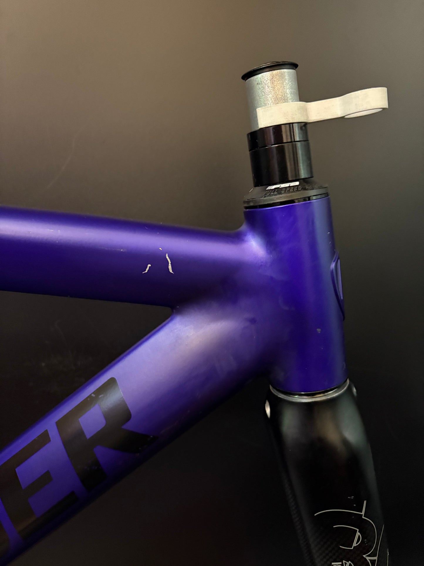 Leader 725 Frameset Purple 53cm ST 55cm TT