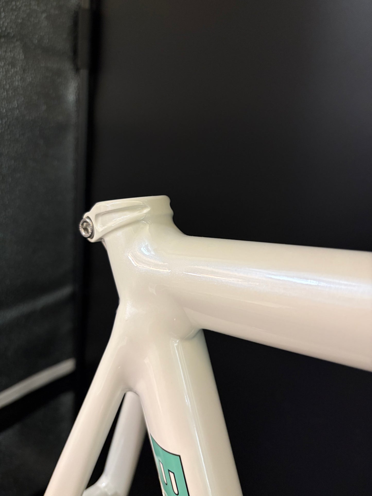 NOS Bianchi Pista Concept 2008 Frameset White 61cm