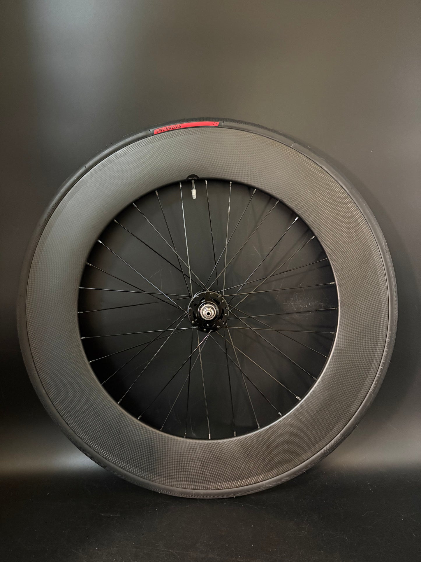 Unbranded 90mm Carbon Clincher / Novatec Wheelset 32h