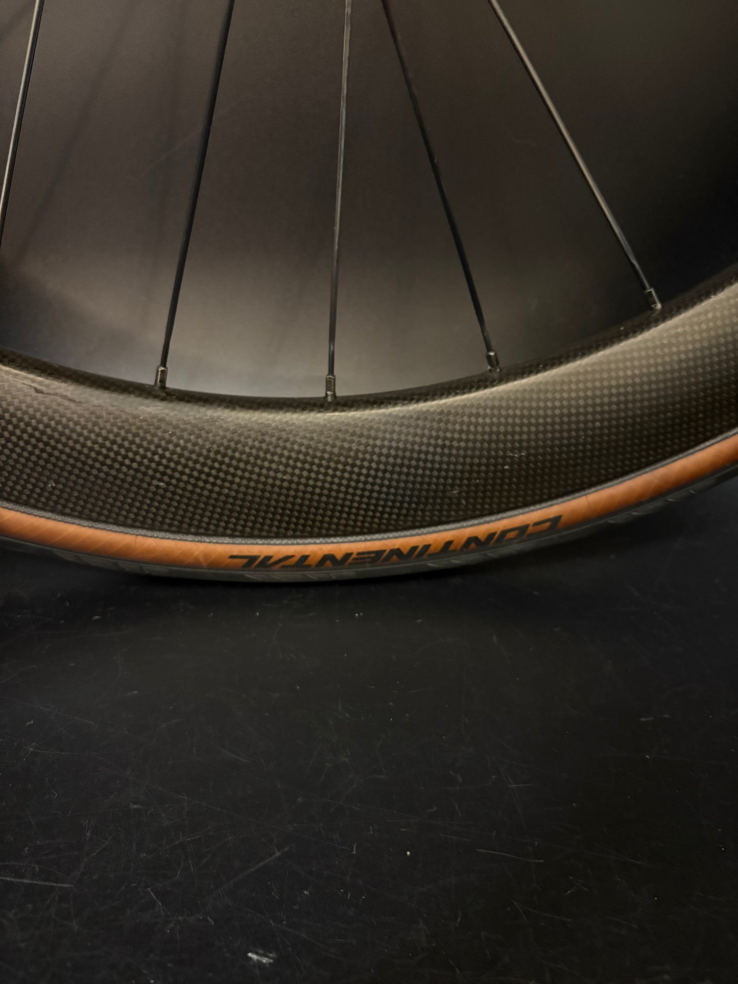 Unbranded Carbon 50mm / Paul Components HF Wheelset Black 28h