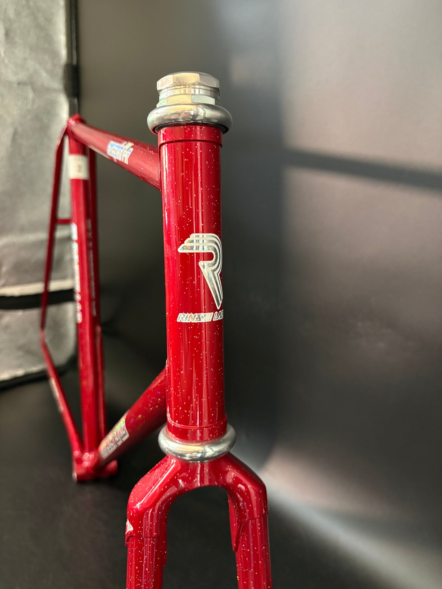 Rinsei Lab NJS Frameset Red 57cm ST 56cm TT