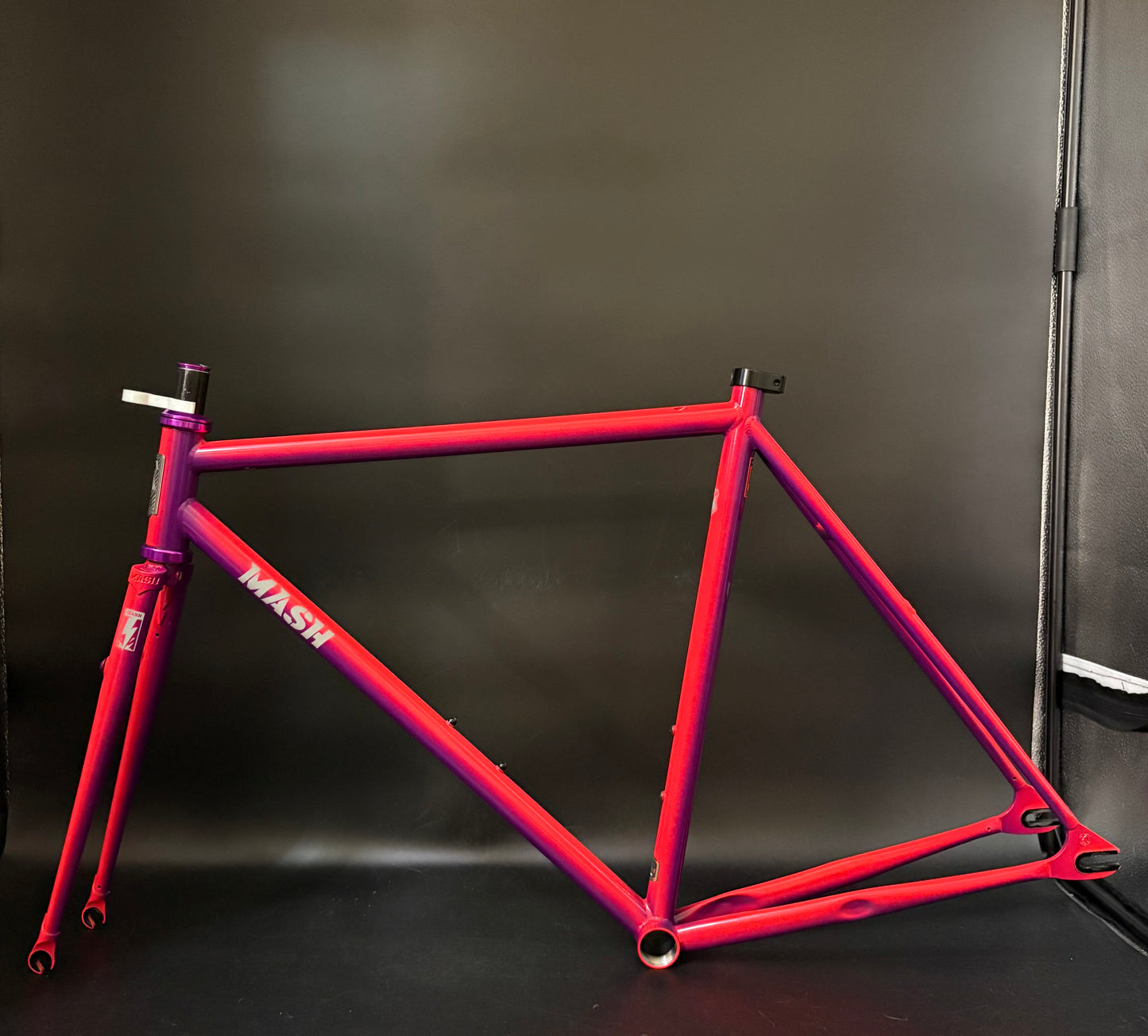 Mash Steel Frameset Neon Purple Fade 53cm