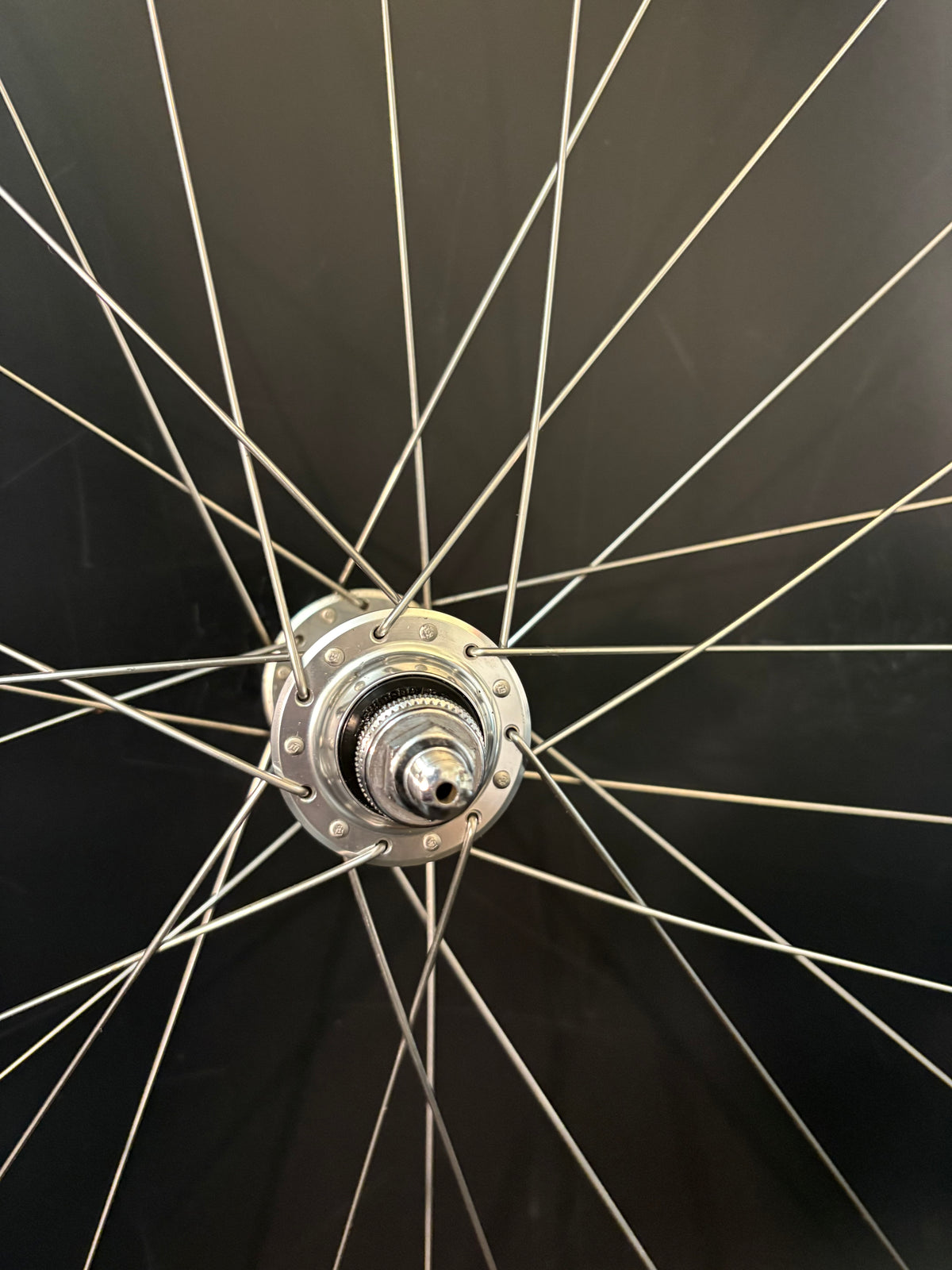 Mavic Open Pro Black / Dura Ace 7710 Wheelset 28h