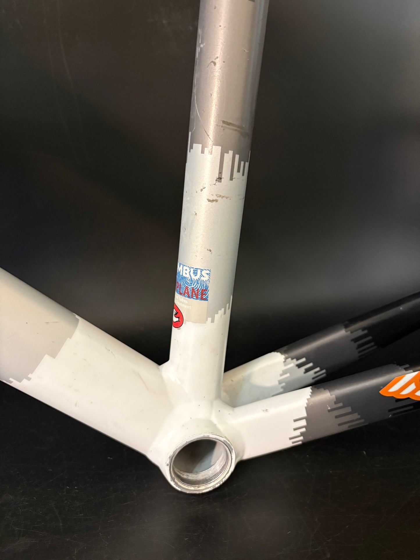 Cinelli Mash Histogram Frameset Black/Orange 53cm Medium