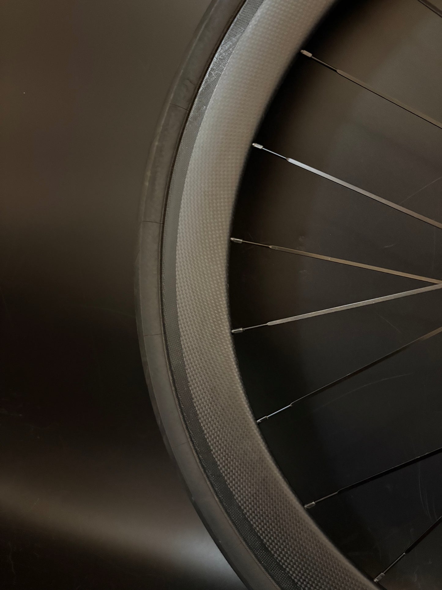 Unbranded Carbon Clincher 50mm / Novatec Rear Wheel 24h