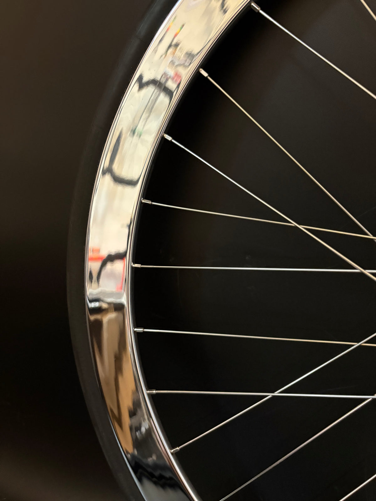 H Plus Son Formation Face Mirror Polish / Suntour Superbe Rear Wheel 32h