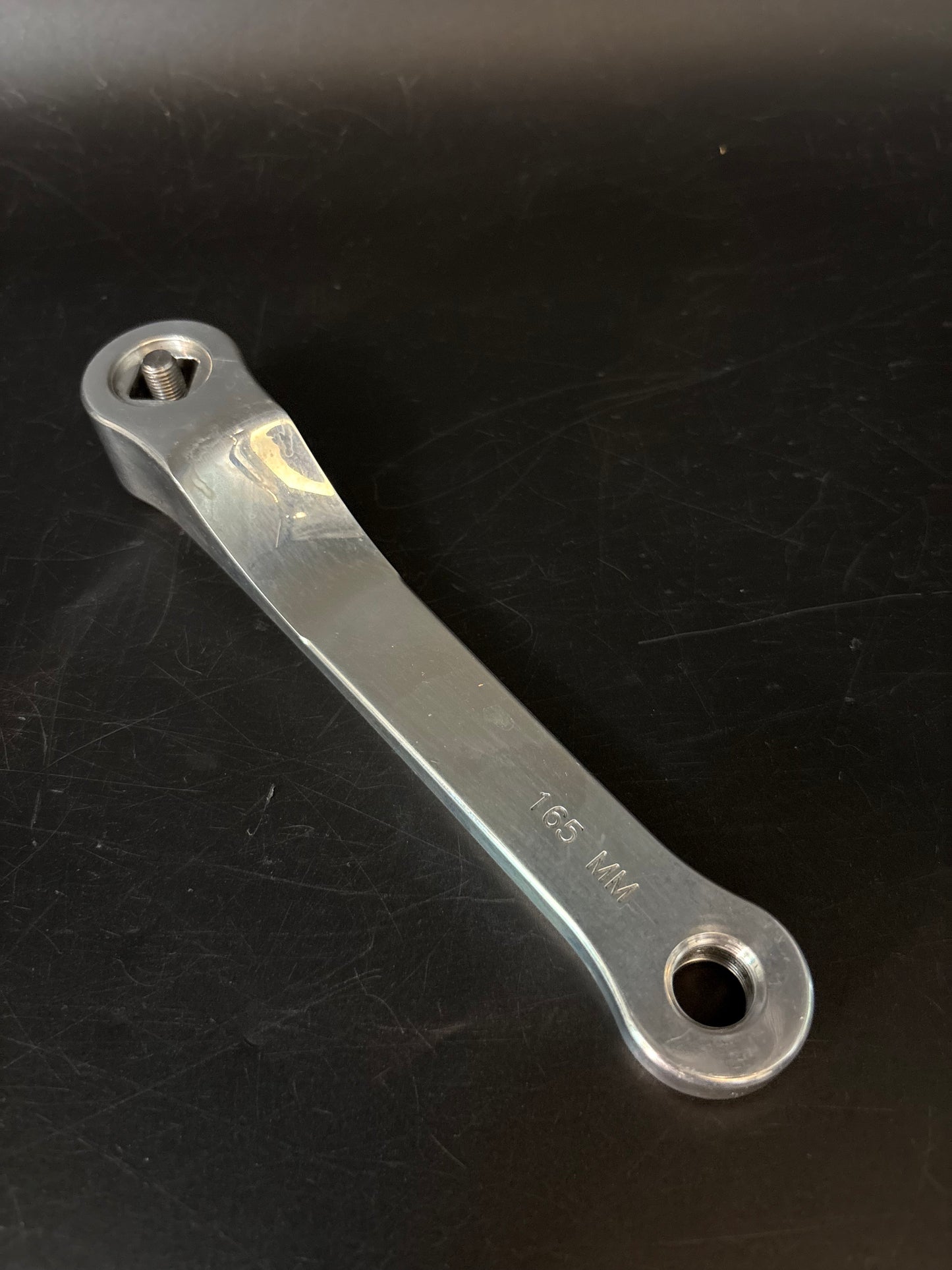 Phil Wood Track Crankset Silver 165mm 48t