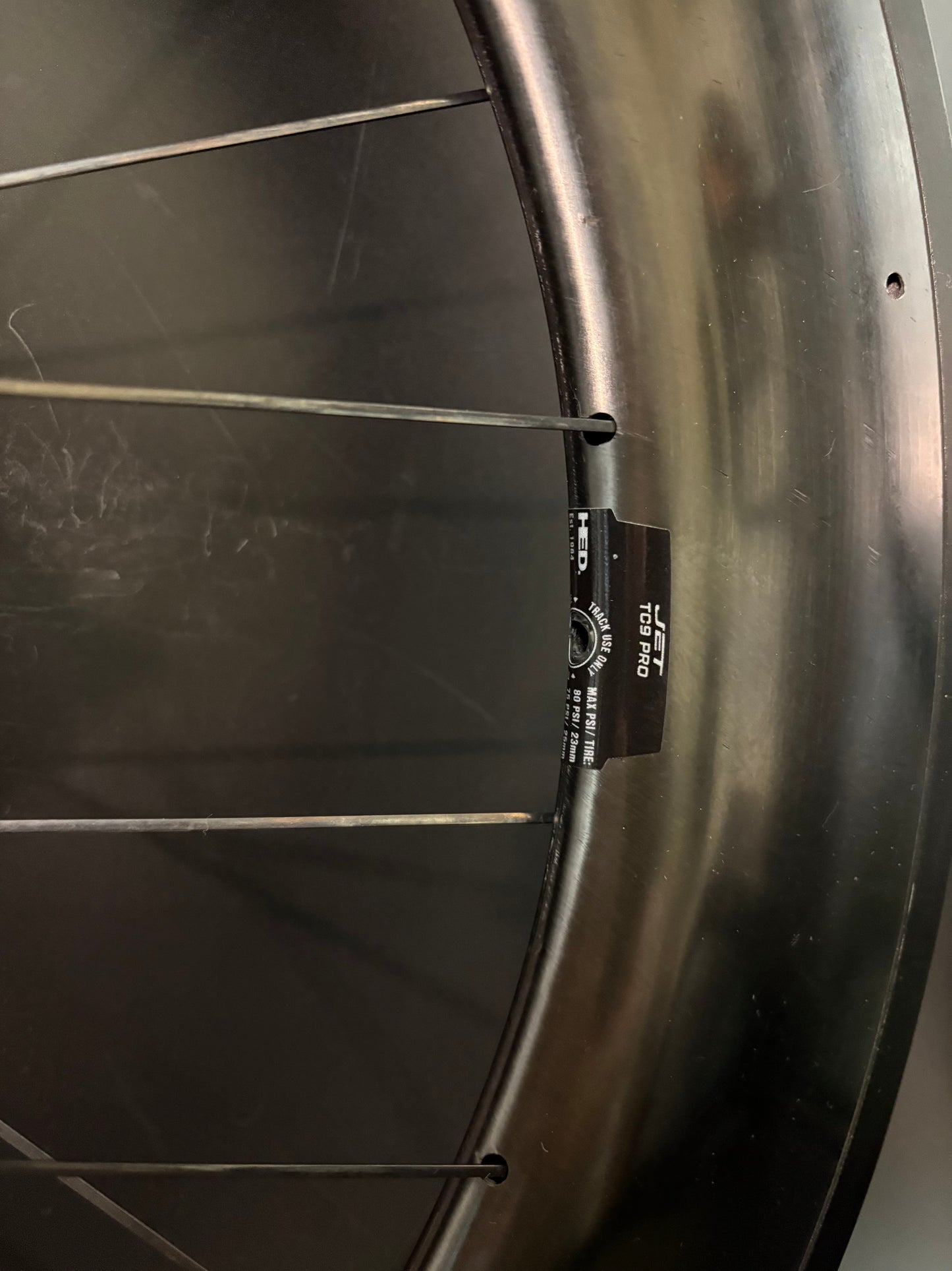 HED Jet TC9 Pro Wheelset Carbon 24h